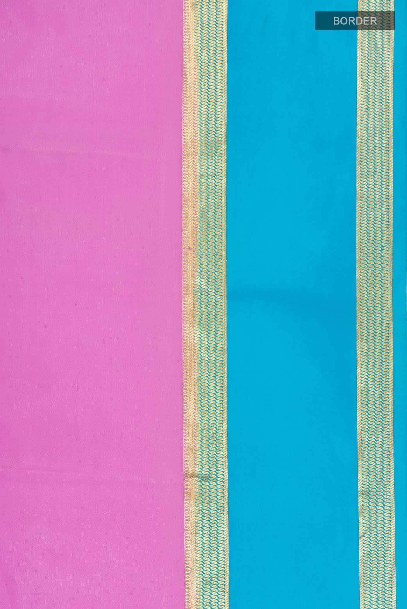 Multi Mysore Crepe Saree