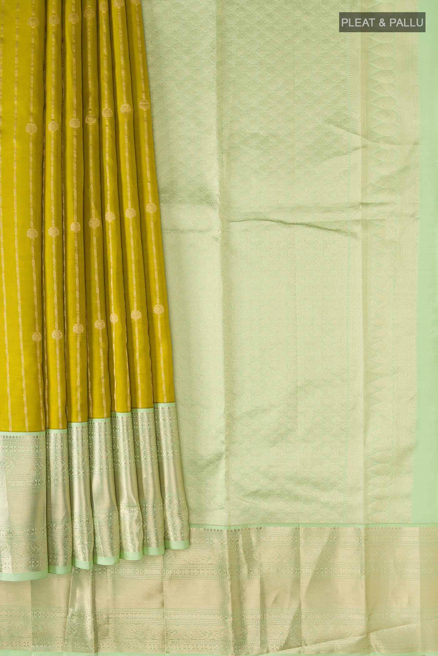 Green Kanchipuram Silk Saree