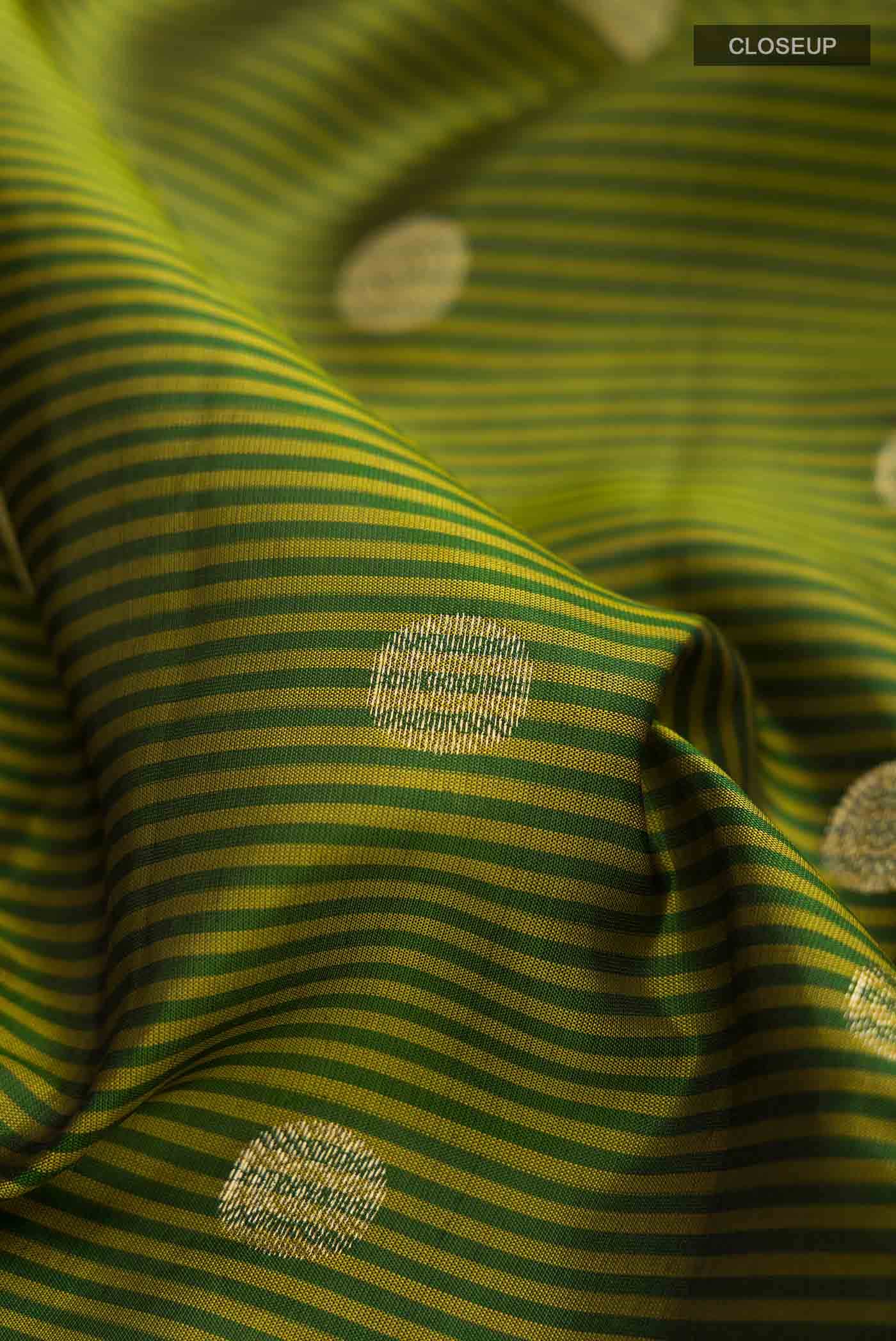 Green Kanchipuram Silk Saree
