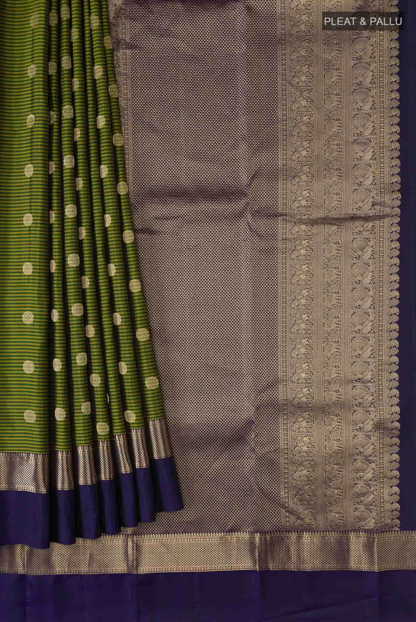 Green Kanchipuram Silk Saree