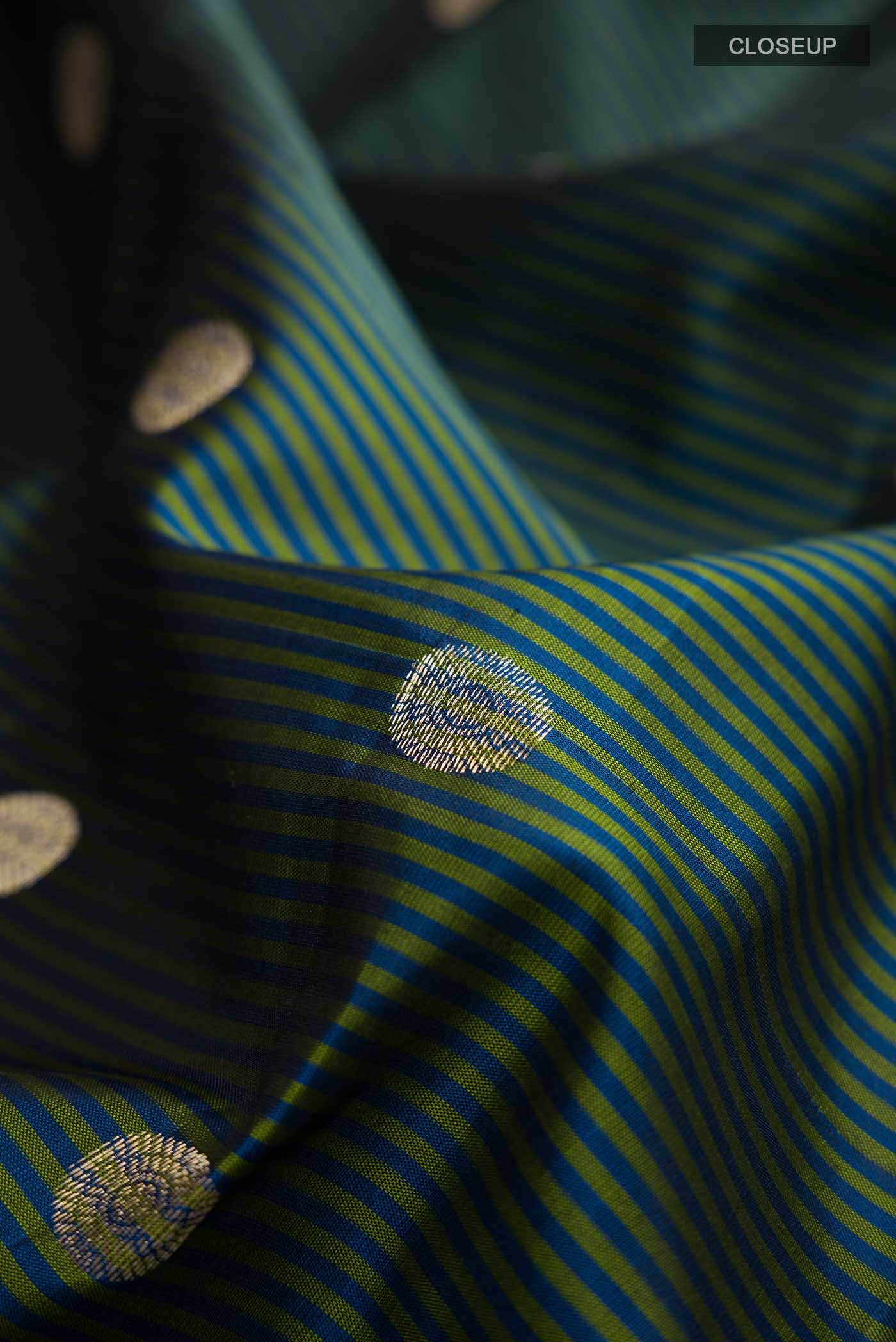 Green Kanchipuram Silk Saree