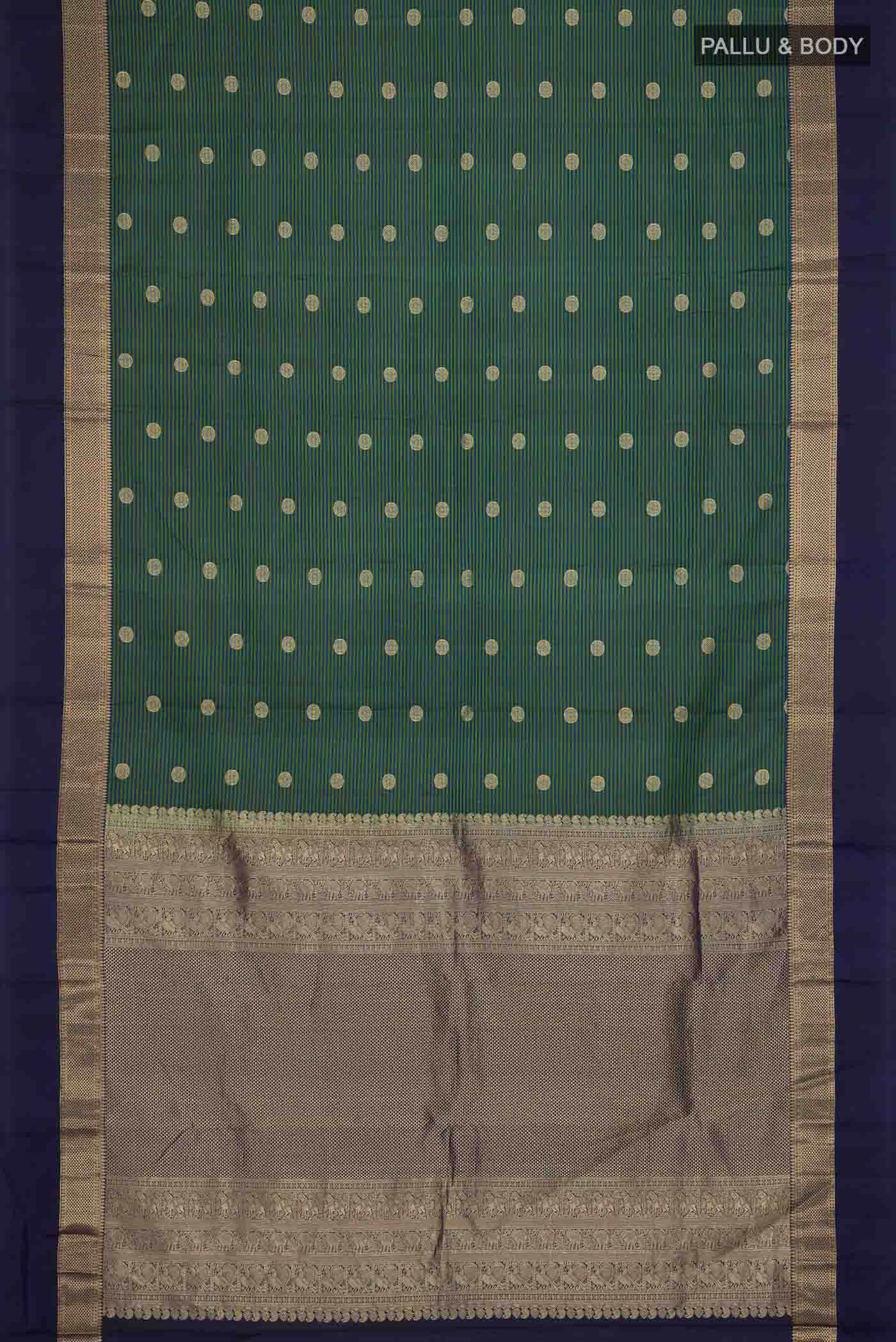 Green Kanchipuram Silk Saree
