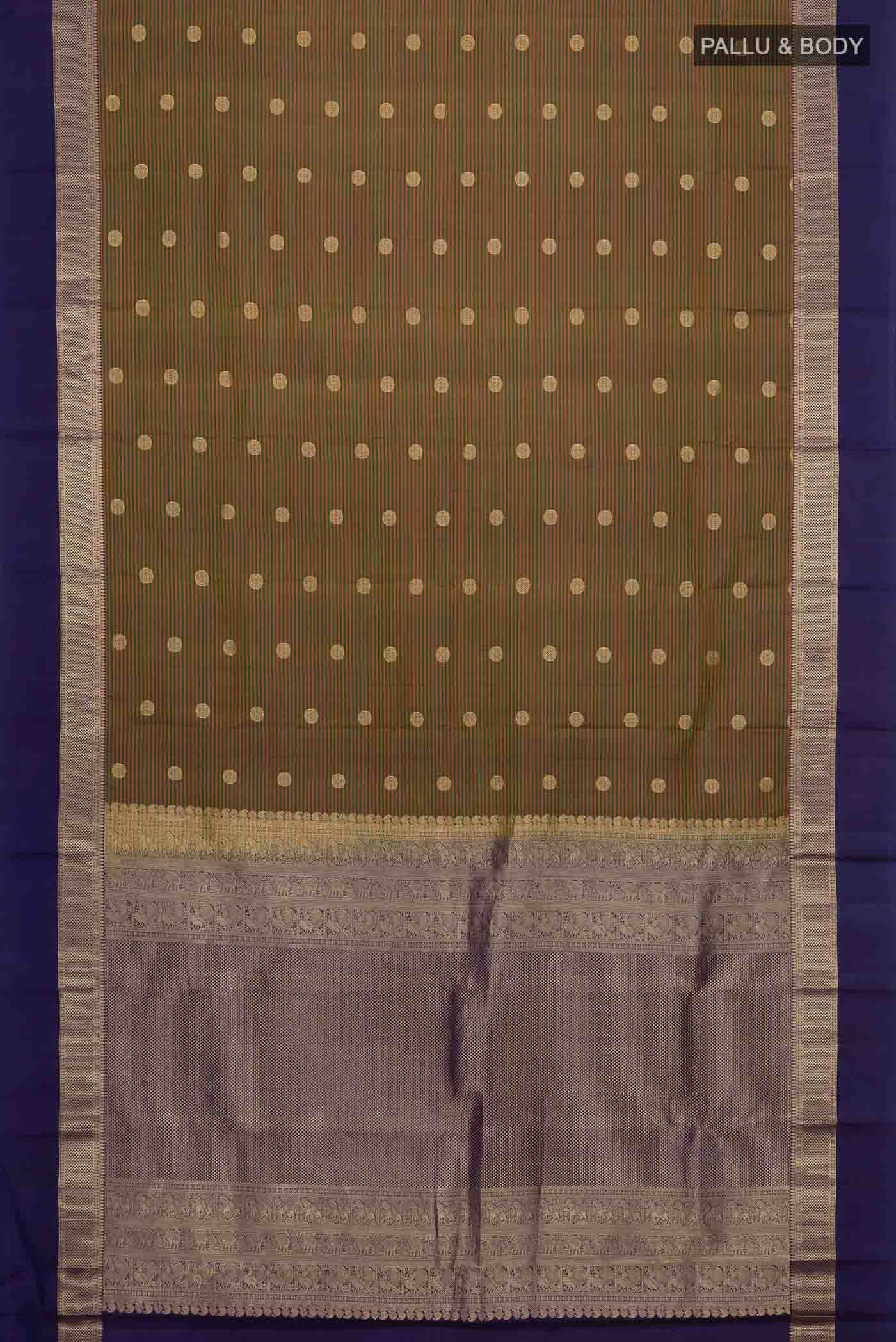 Green Kanchipuram Silk Saree