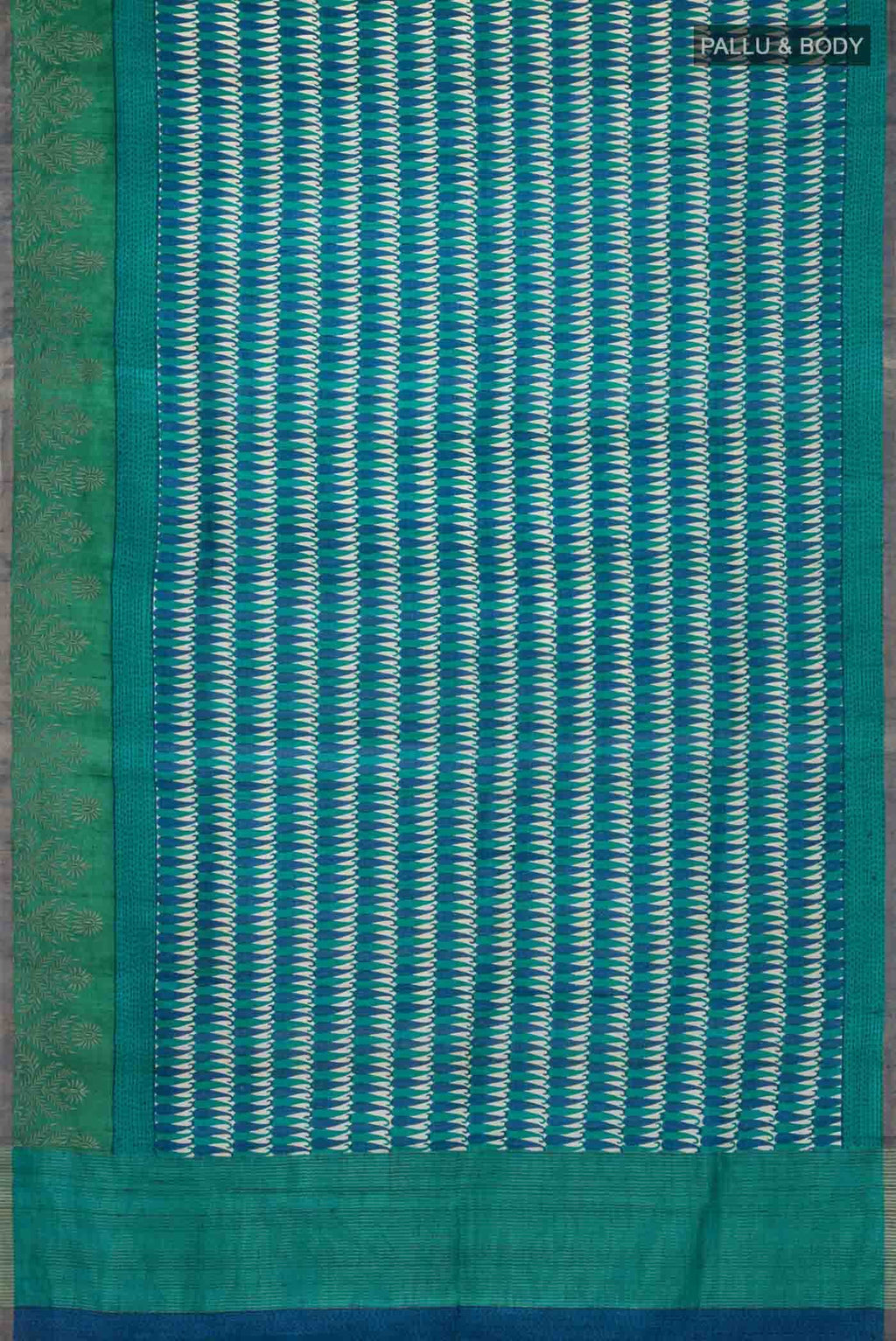 Multi Tussar Silk Saree