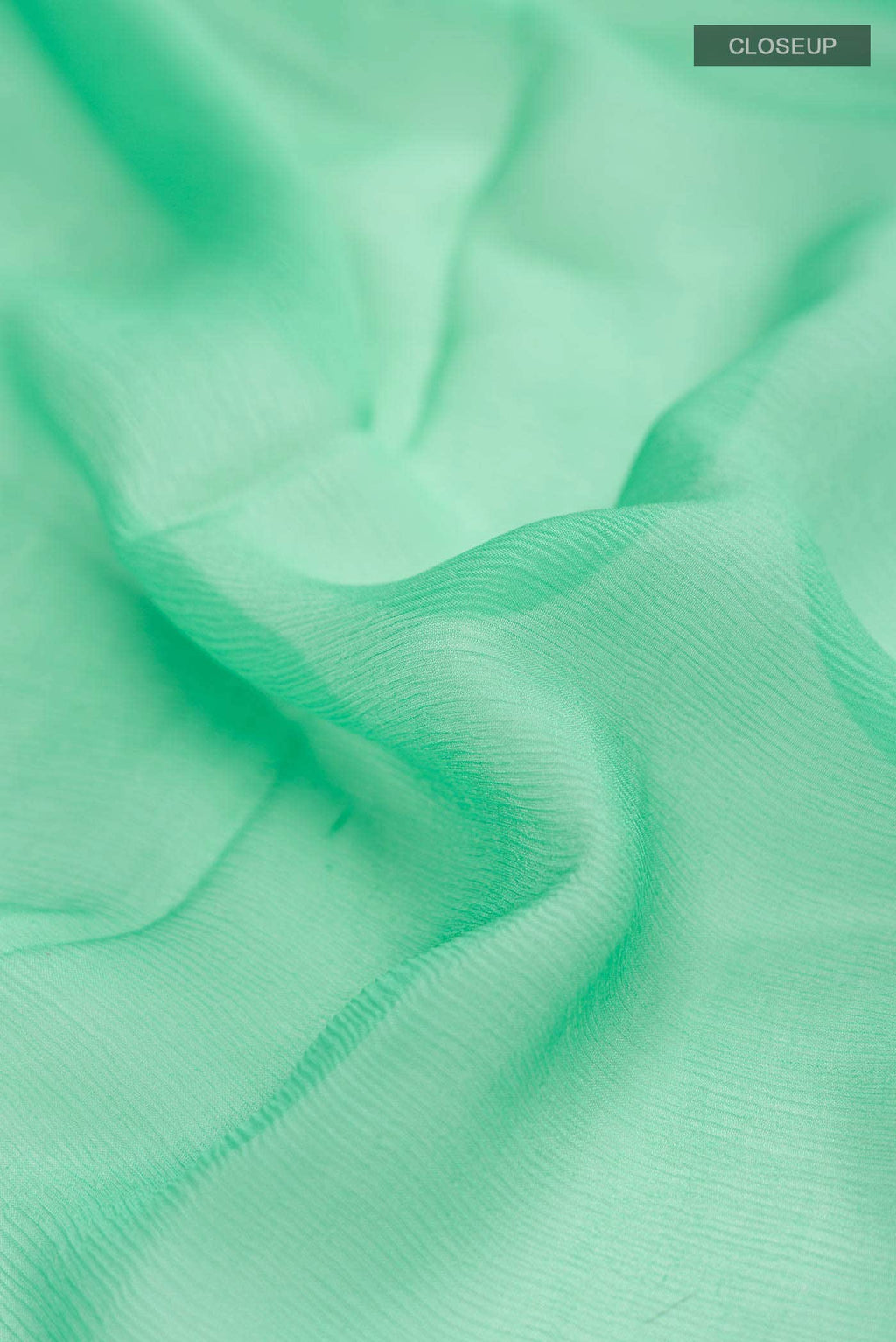 Green Mysore Chiffon Saree