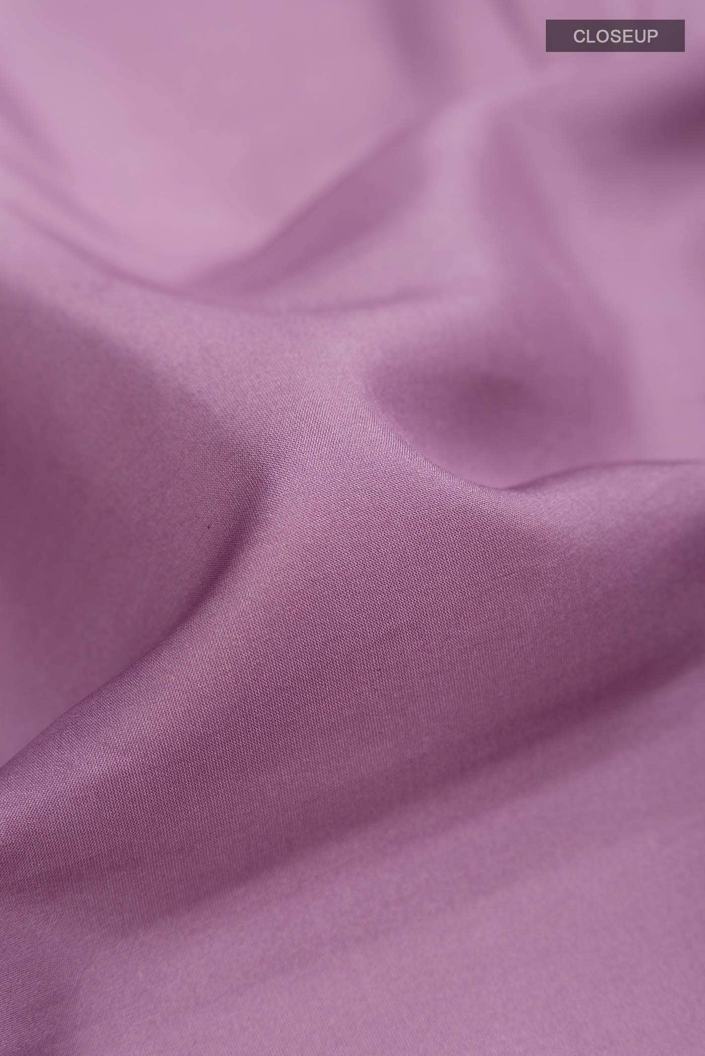 Mauve Printed Silk Saree