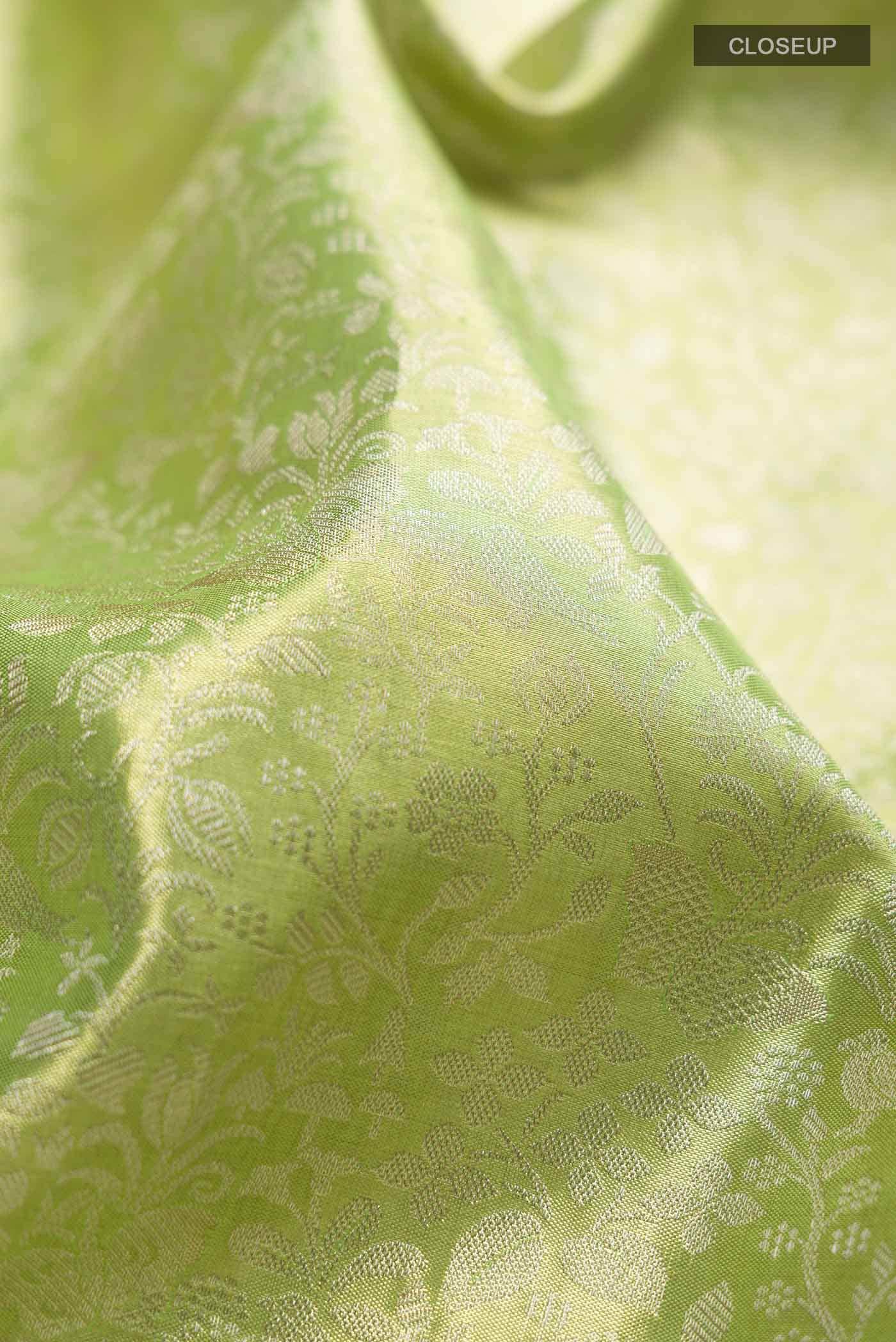 Green Kanchipuram Silk Saree