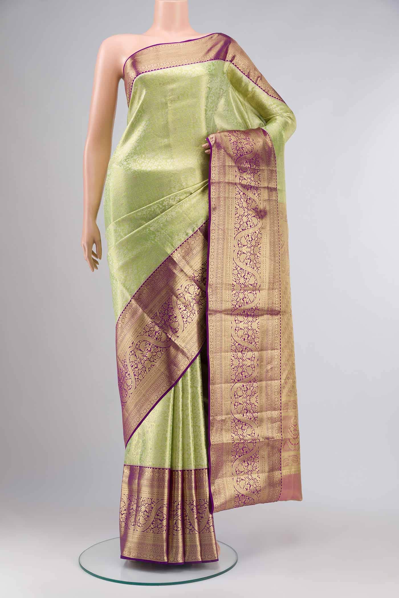 Green Kanchipuram Silk Saree
