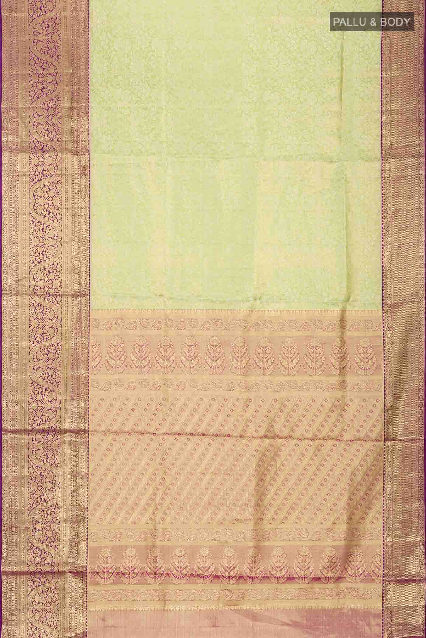 Green Kanchipuram Silk Saree