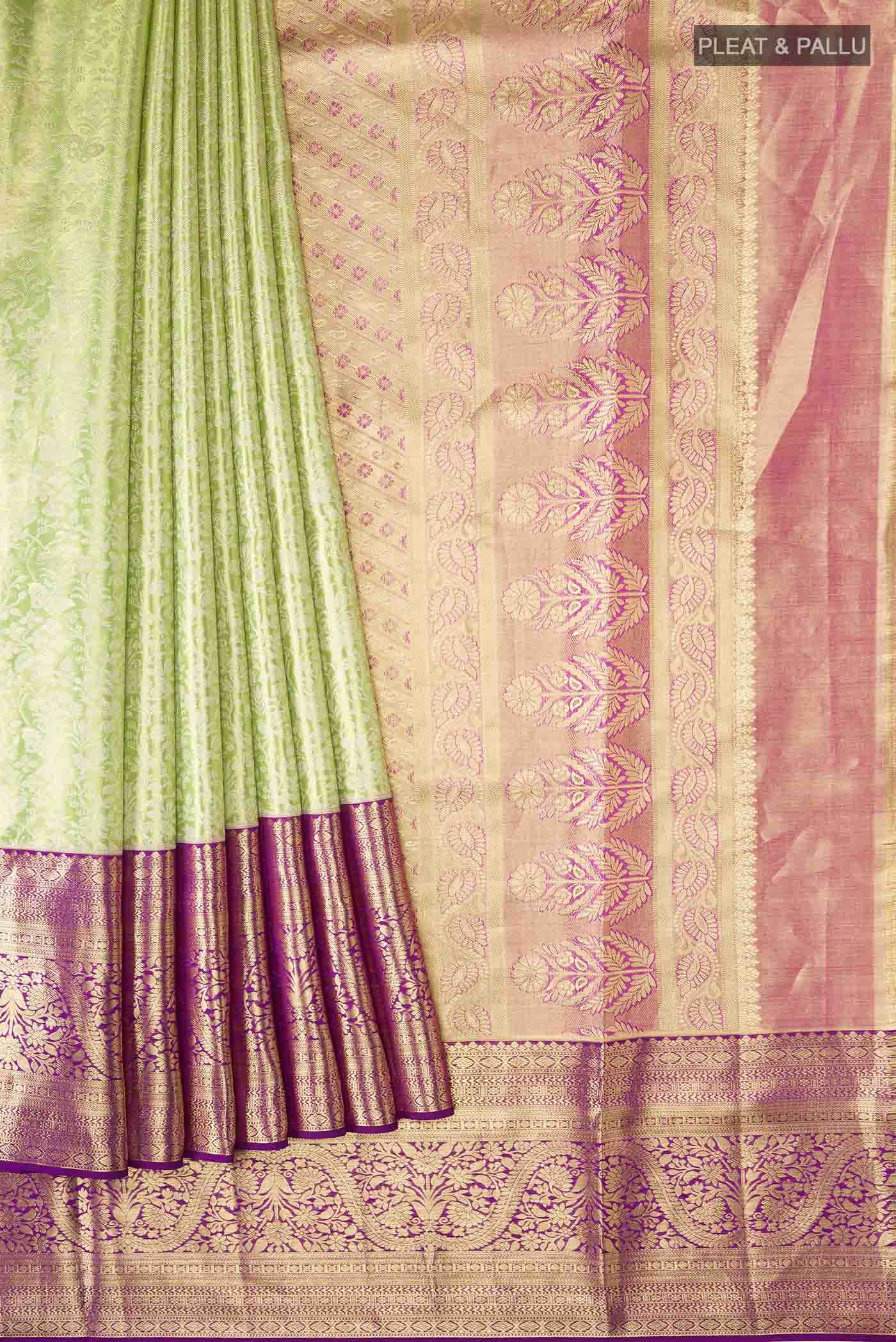 Green Kanchipuram Silk Saree