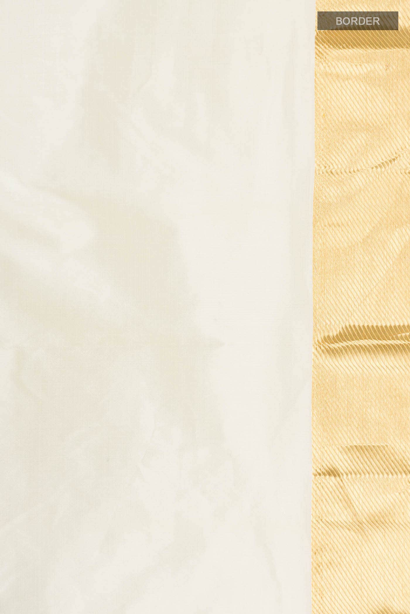 Cream Bangalore Silk Saree