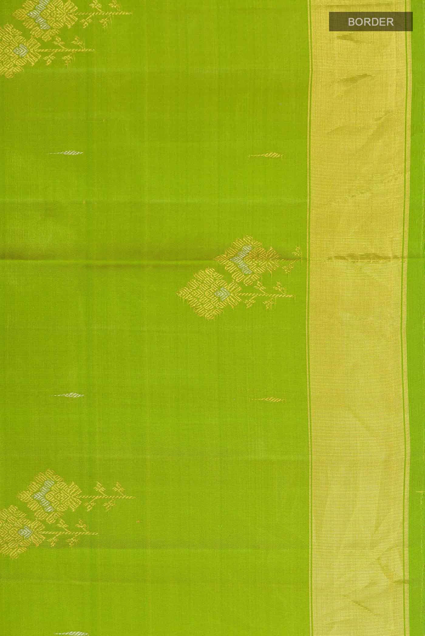 Green Kanchipuram Silk Saree
