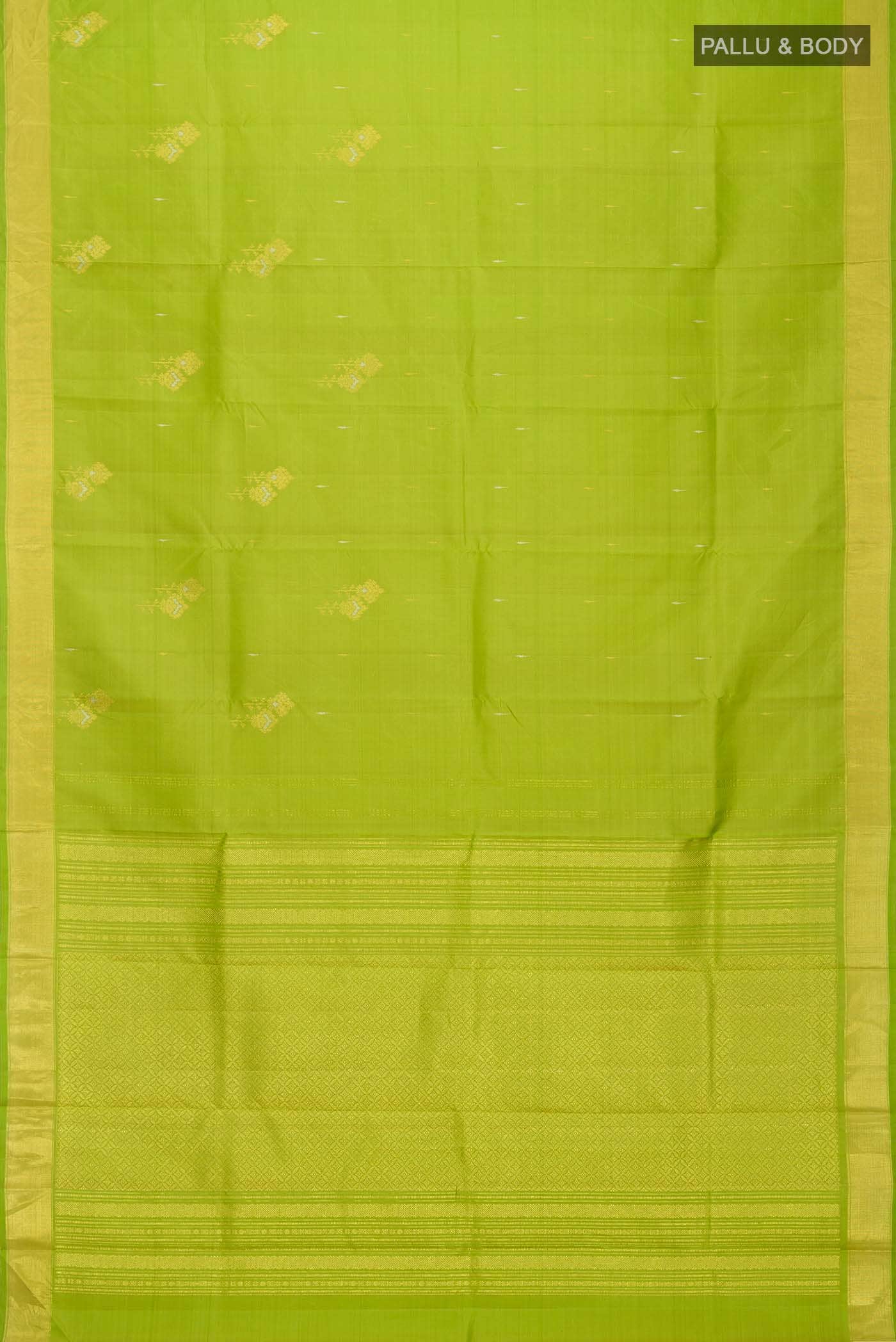 Green Kanchipuram Silk Saree