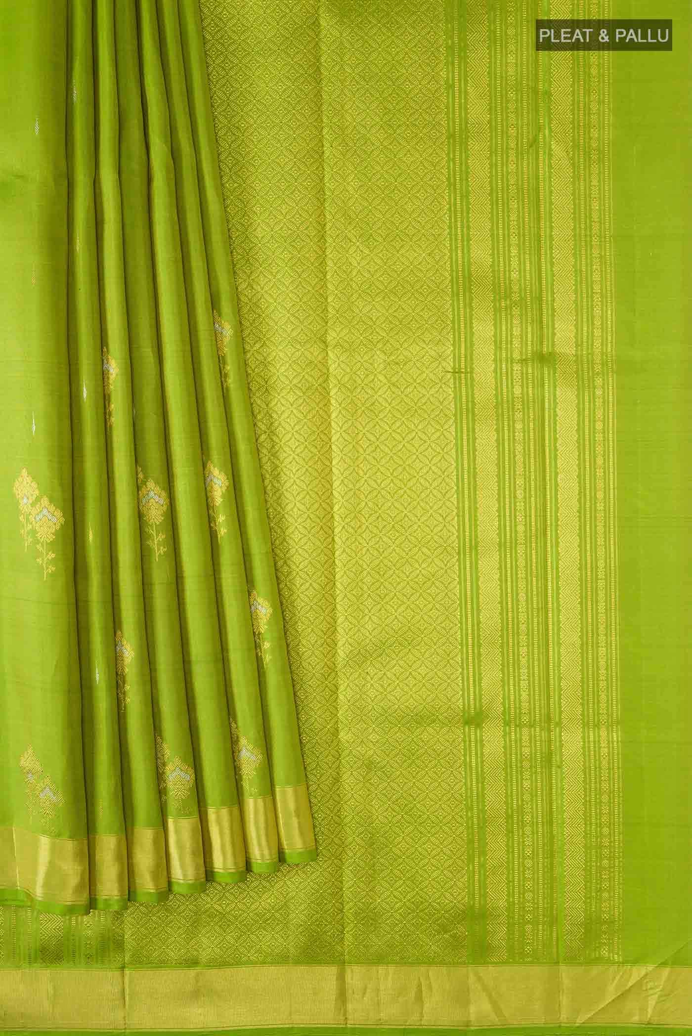 Green Kanchipuram Silk Saree