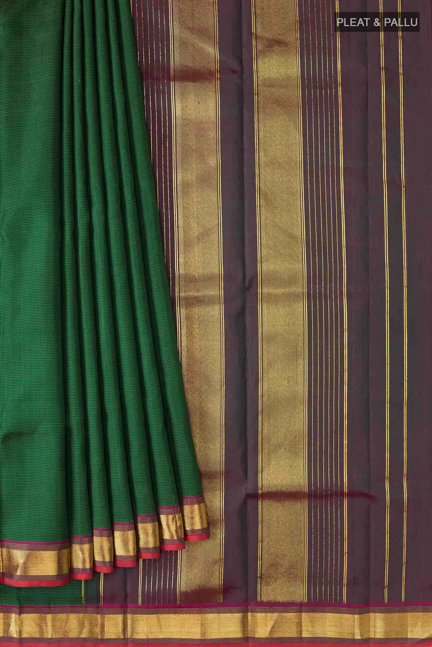 Green Kanchipuram Silk Saree
