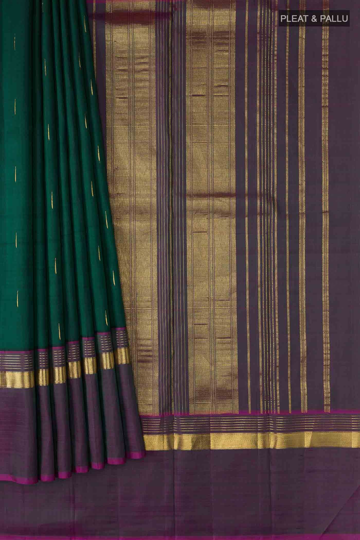 Green Kanchipuram Silk Saree