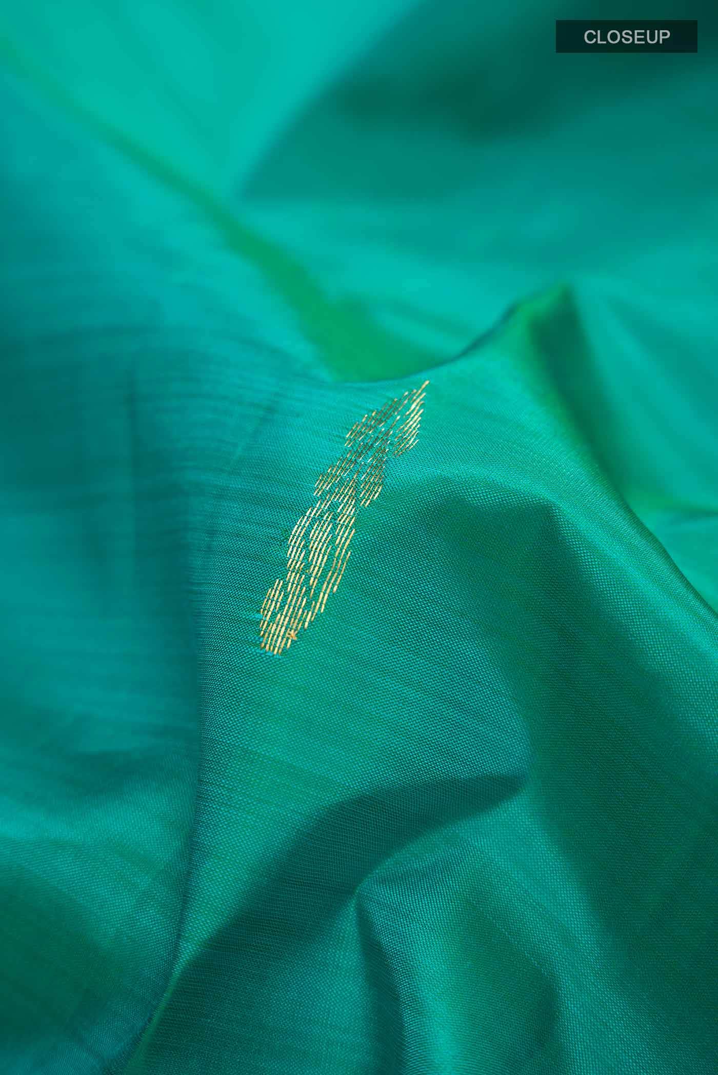 Green Kanchipuram Silk Saree