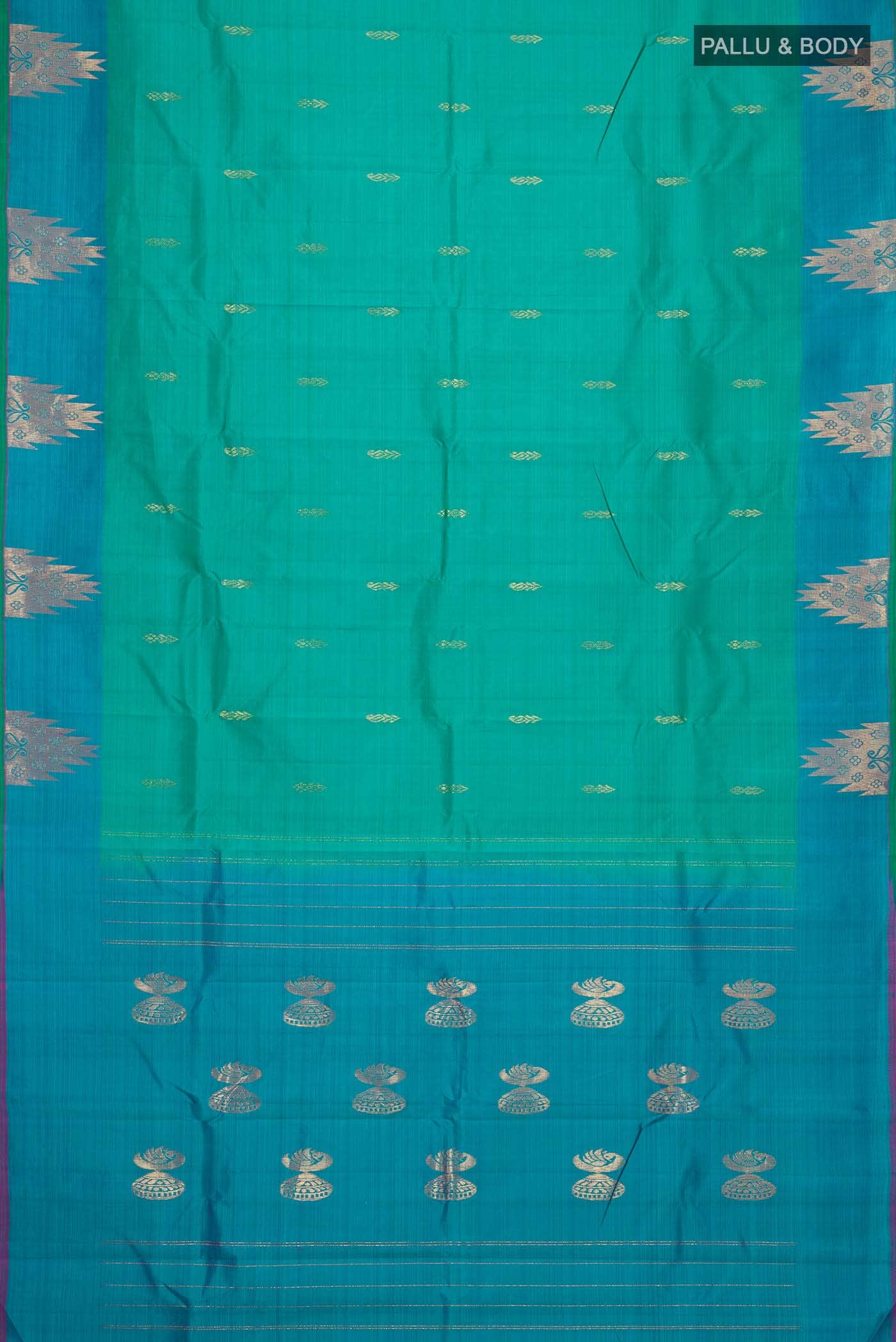 Green Kanchipuram Silk Saree