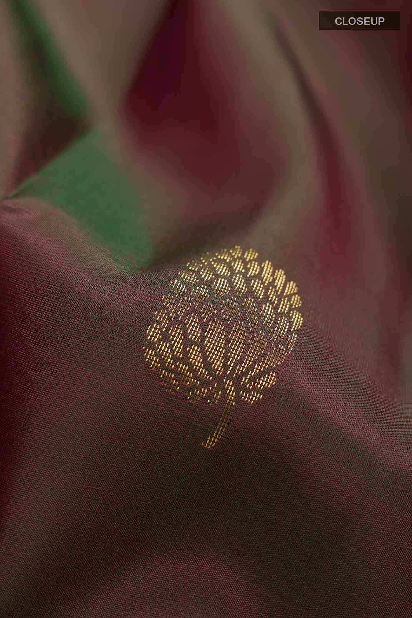 Green Kanchipuram Silk Saree
