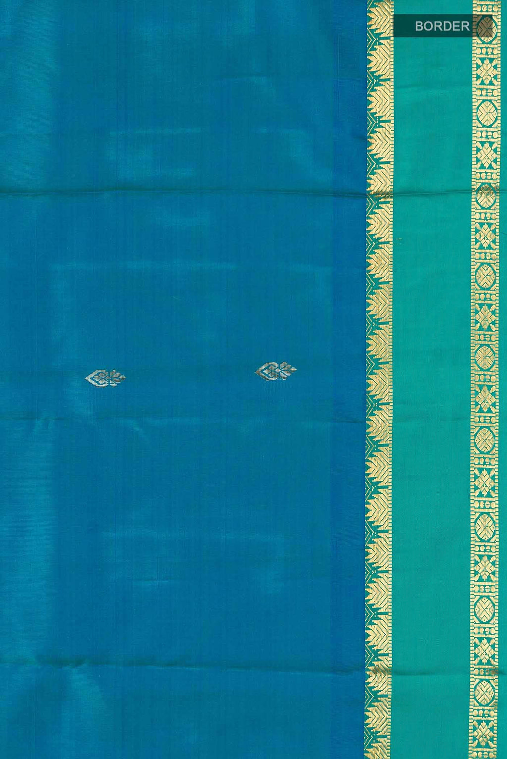 Blue Kanchipuram Silk Saree