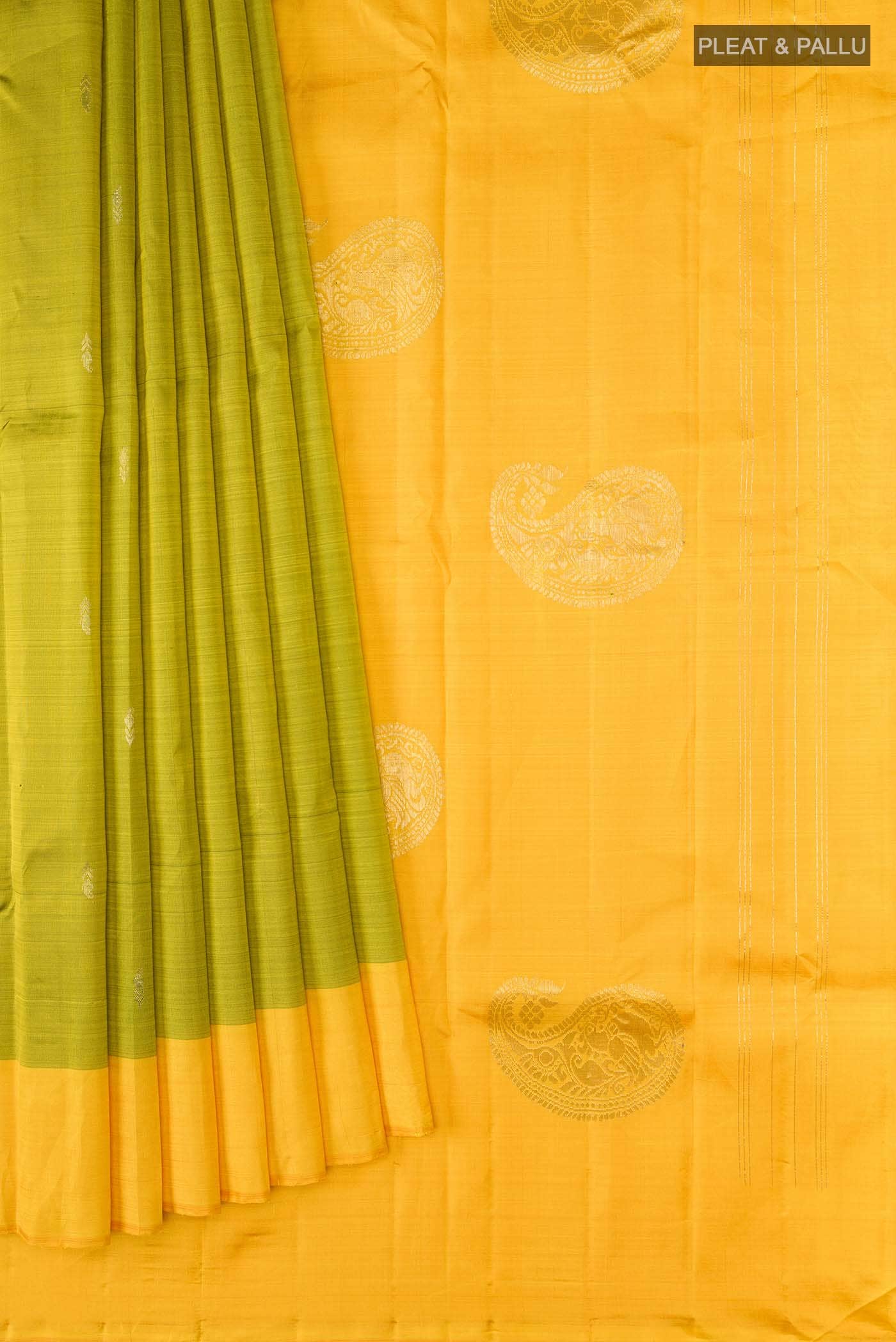 Green Kanchipuram Silk Saree