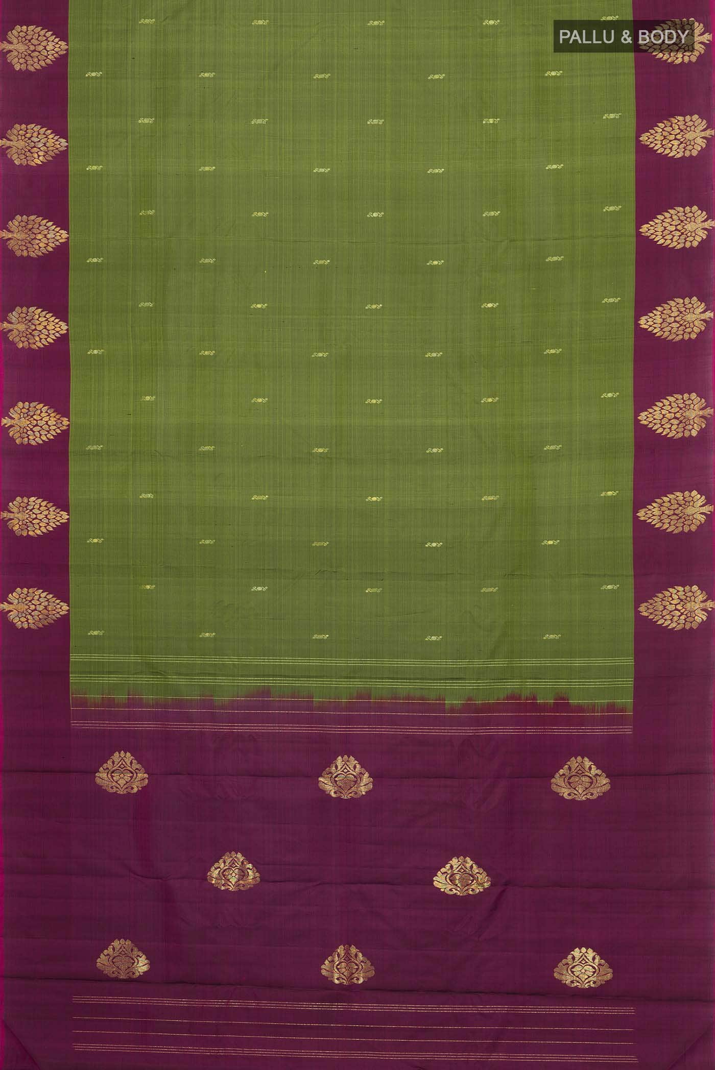 Green Kanchipuram Silk Saree