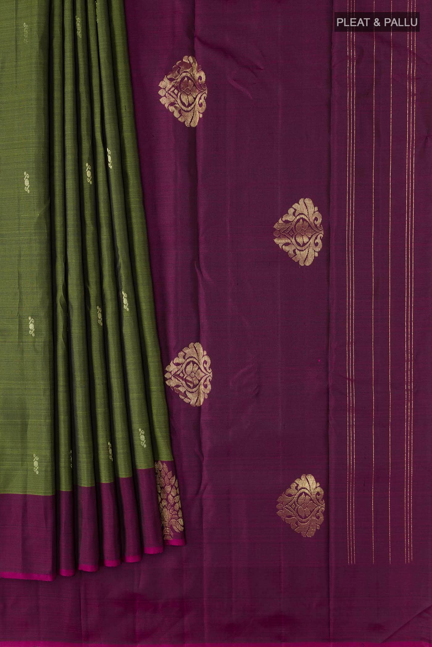Green Kanchipuram Silk Saree