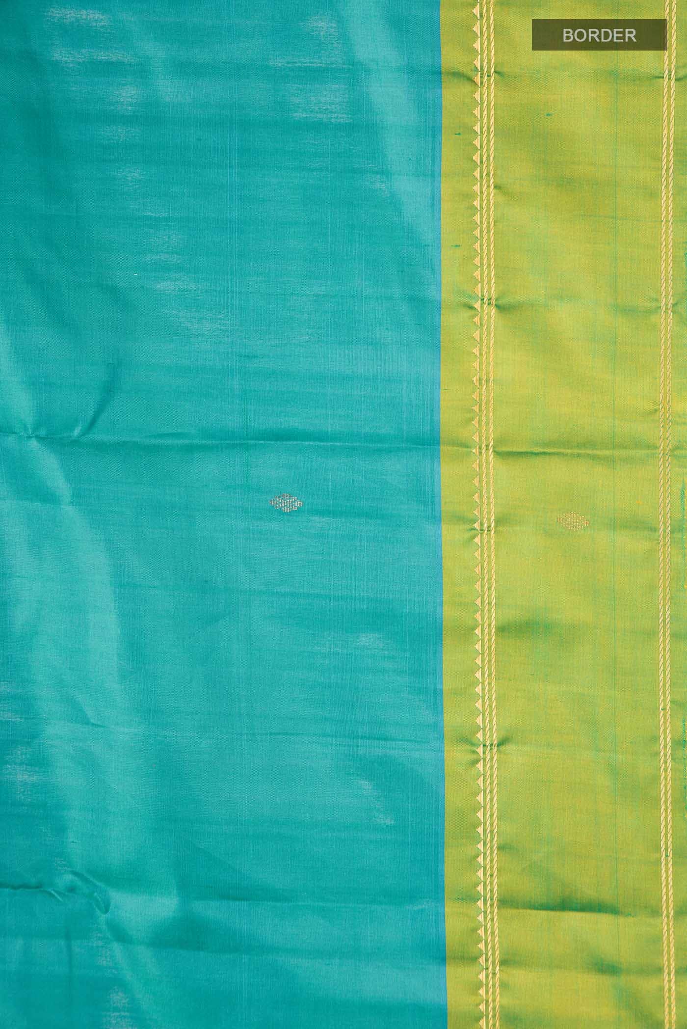 Blue Kanchipuram Silk Saree