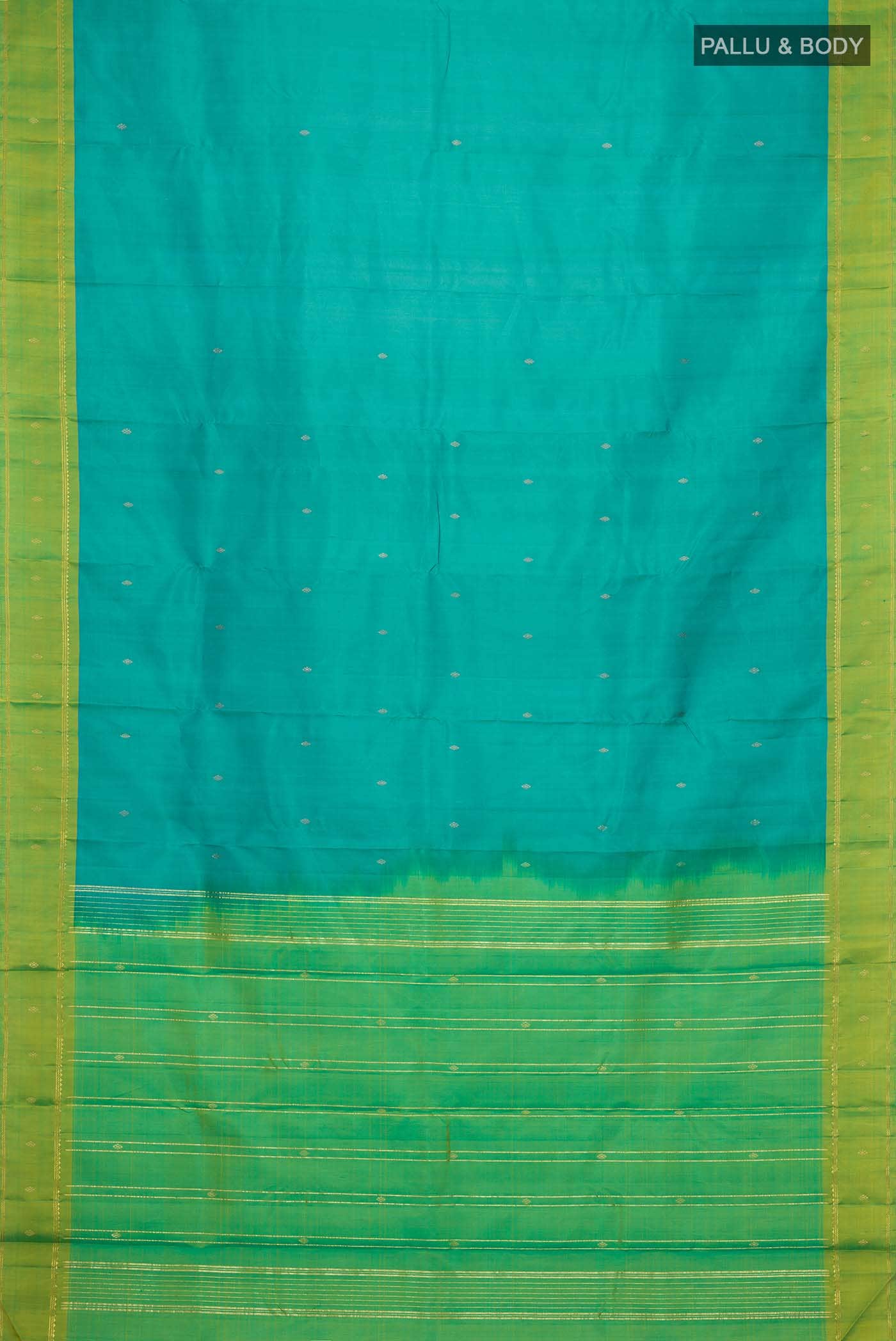 Blue Kanchipuram Silk Saree