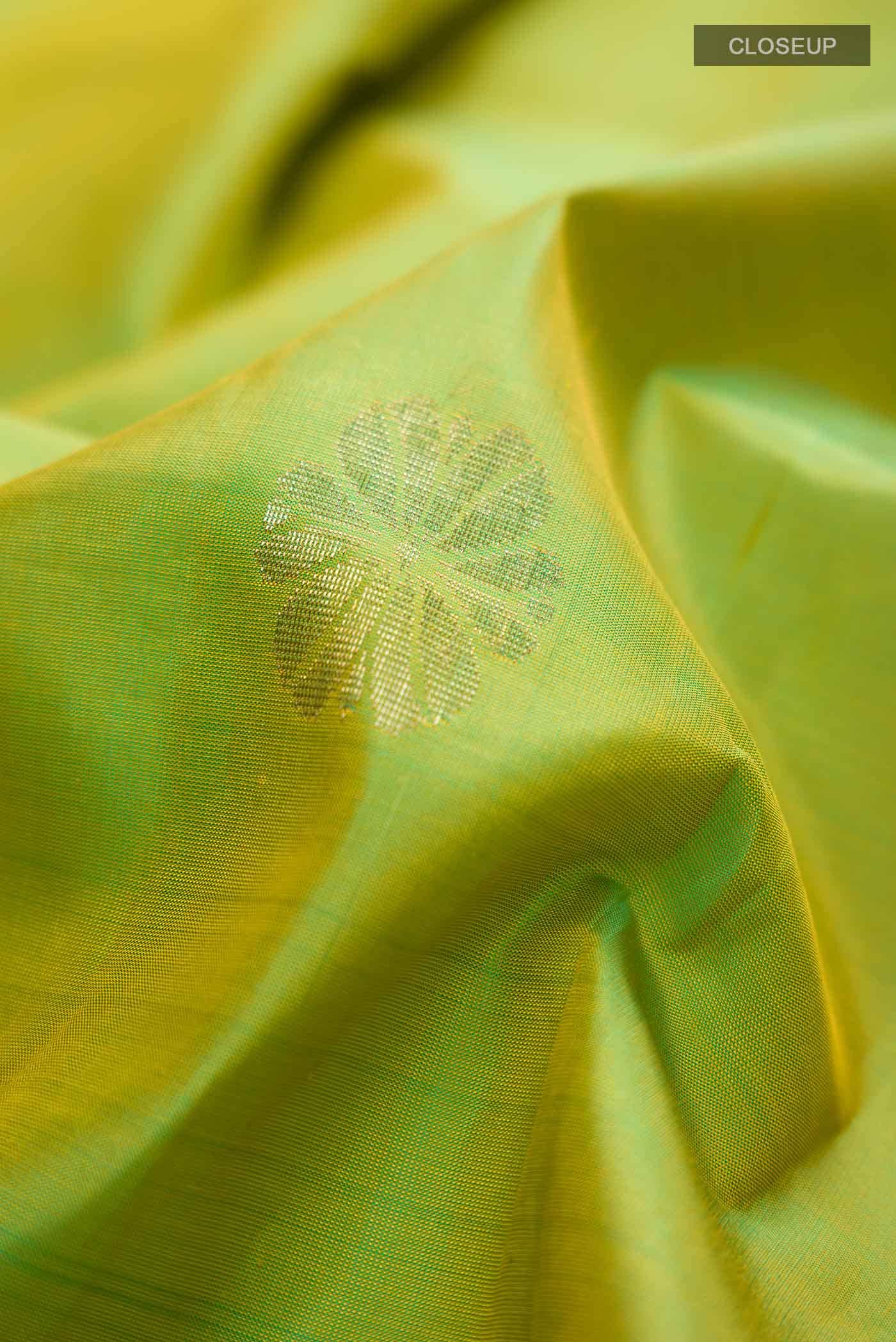 Green Kanchipuram Silk Saree