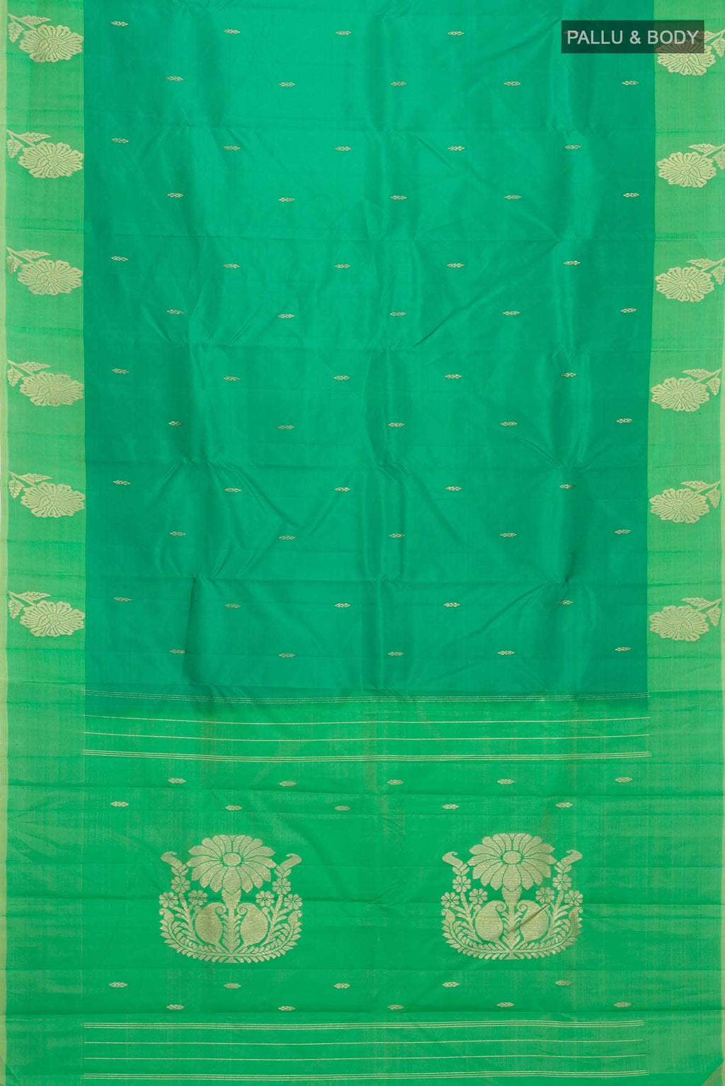 Green Kanchipuram Silk Saree