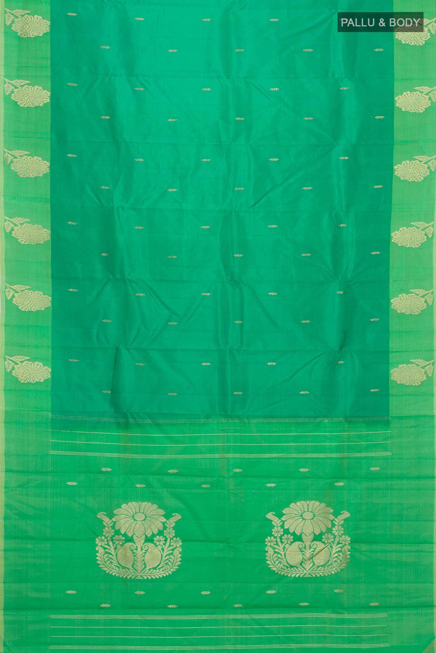Green Kanchipuram Silk Saree
