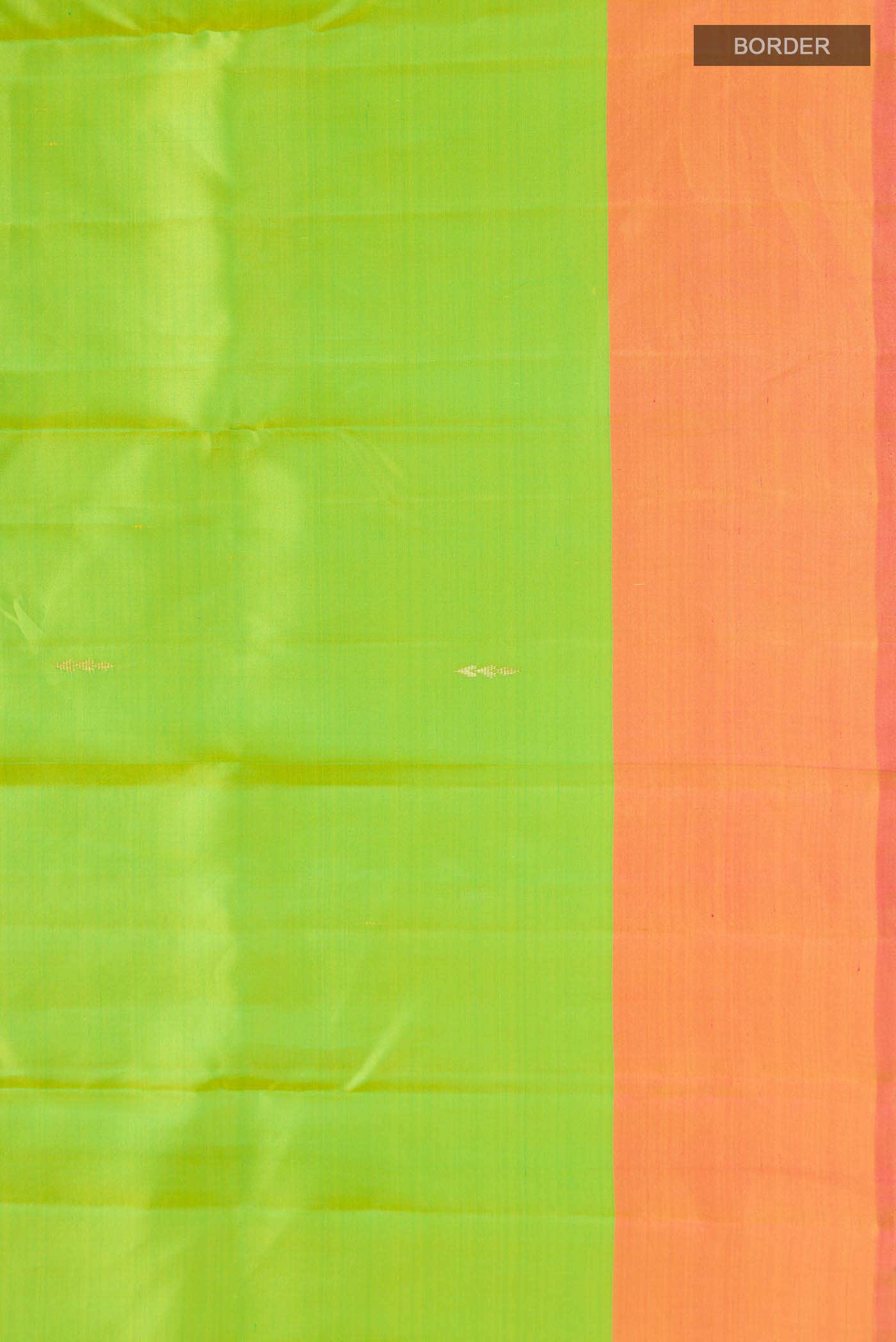 Green Dual Tone Kanchipuram Silk Saree