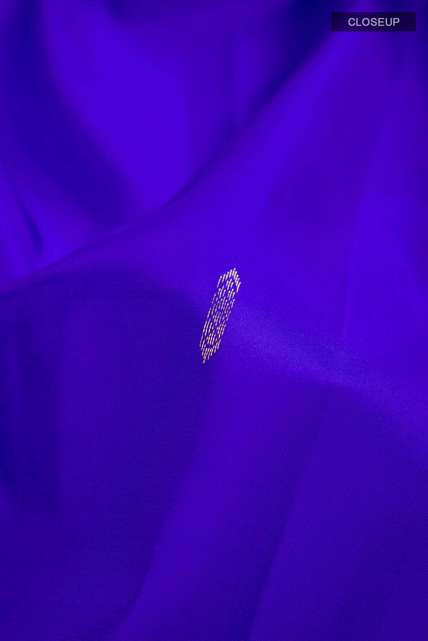 Blue Kanchipuram Silk Saree