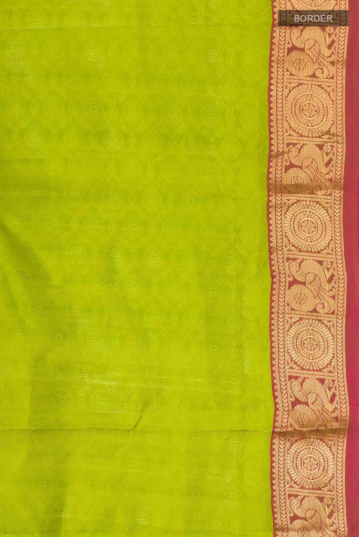 Green Kanchipuram Silk Saree