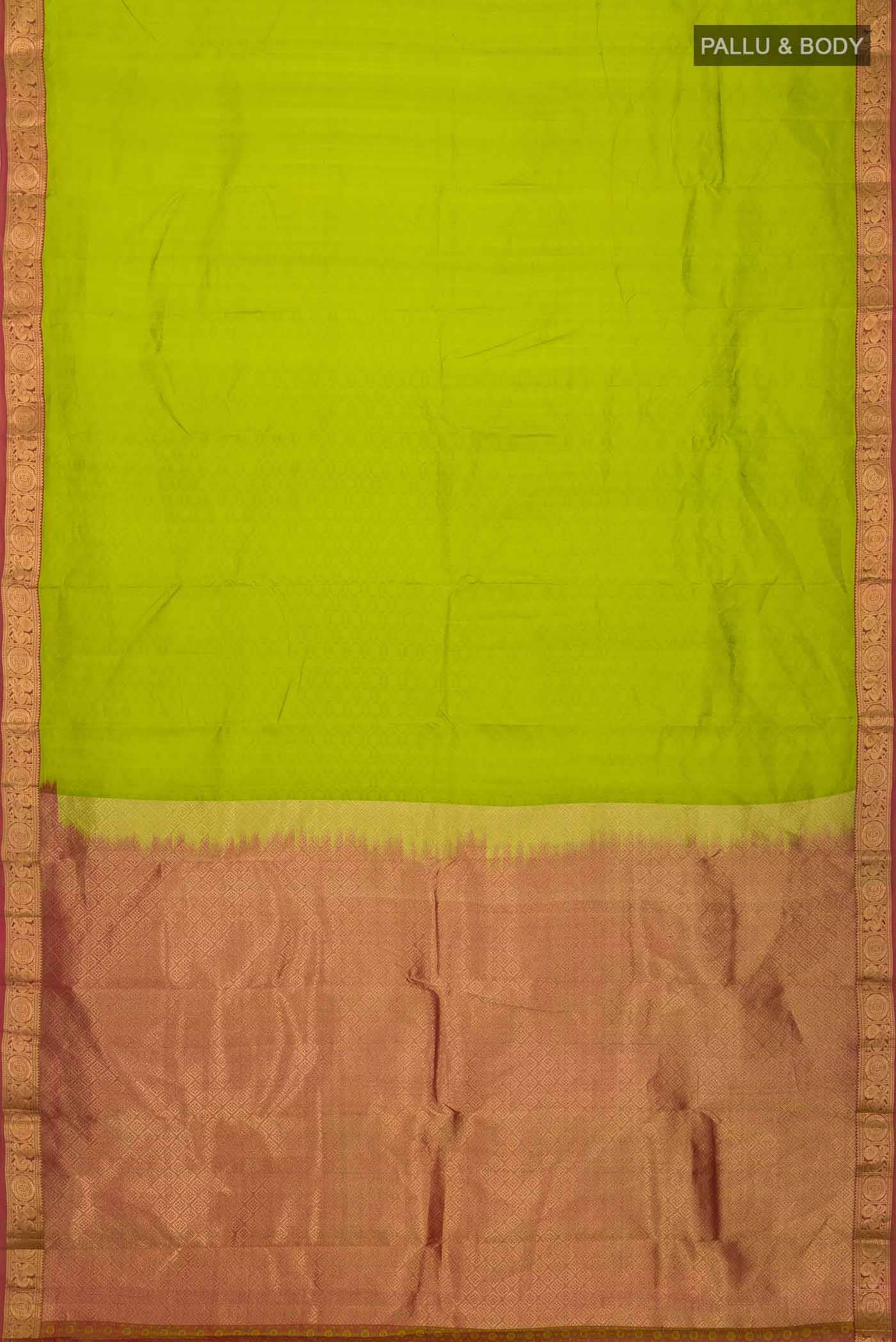 Green Kanchipuram Silk Saree