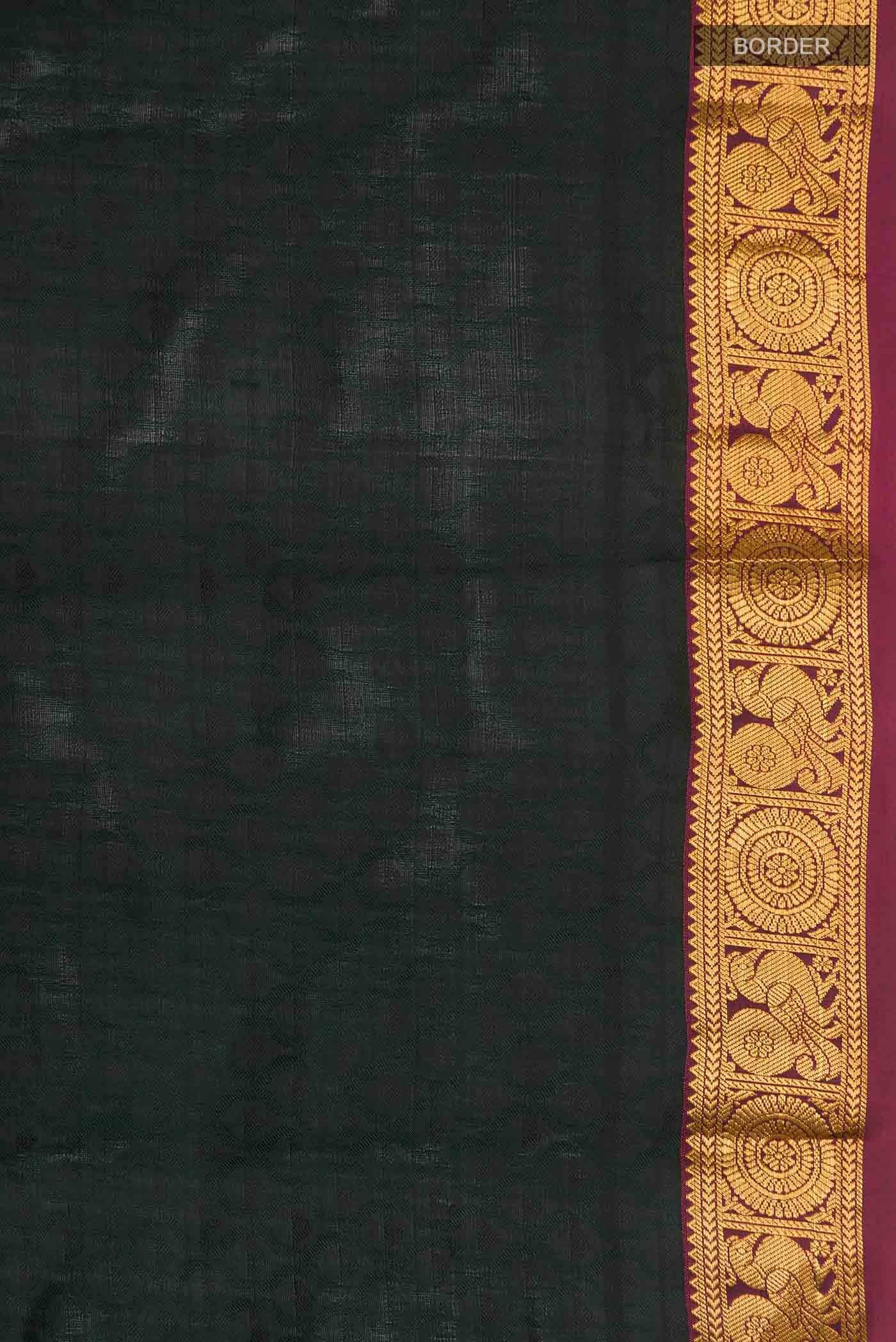 Green Kanchipuram Silk Saree