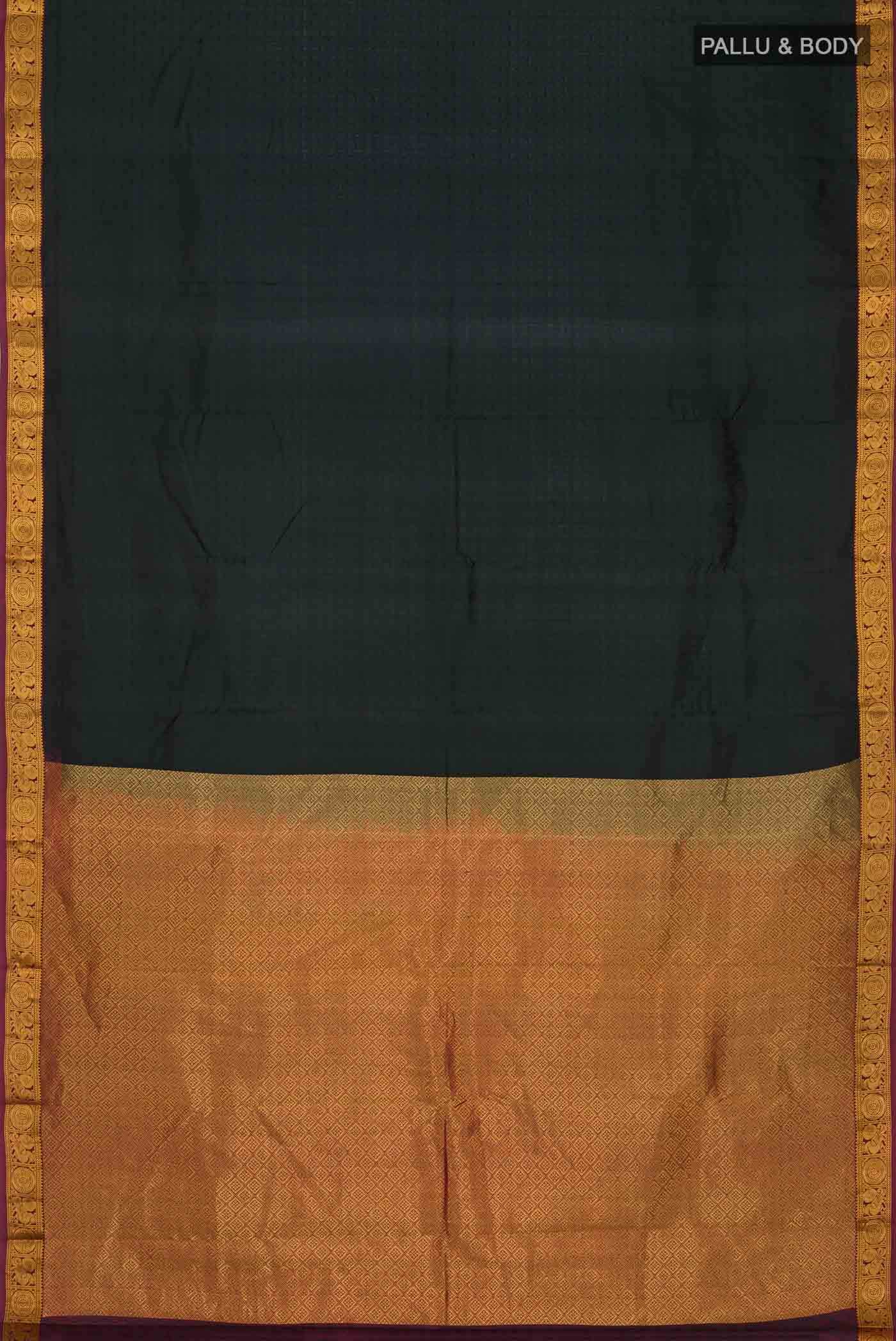 Green Kanchipuram Silk Saree