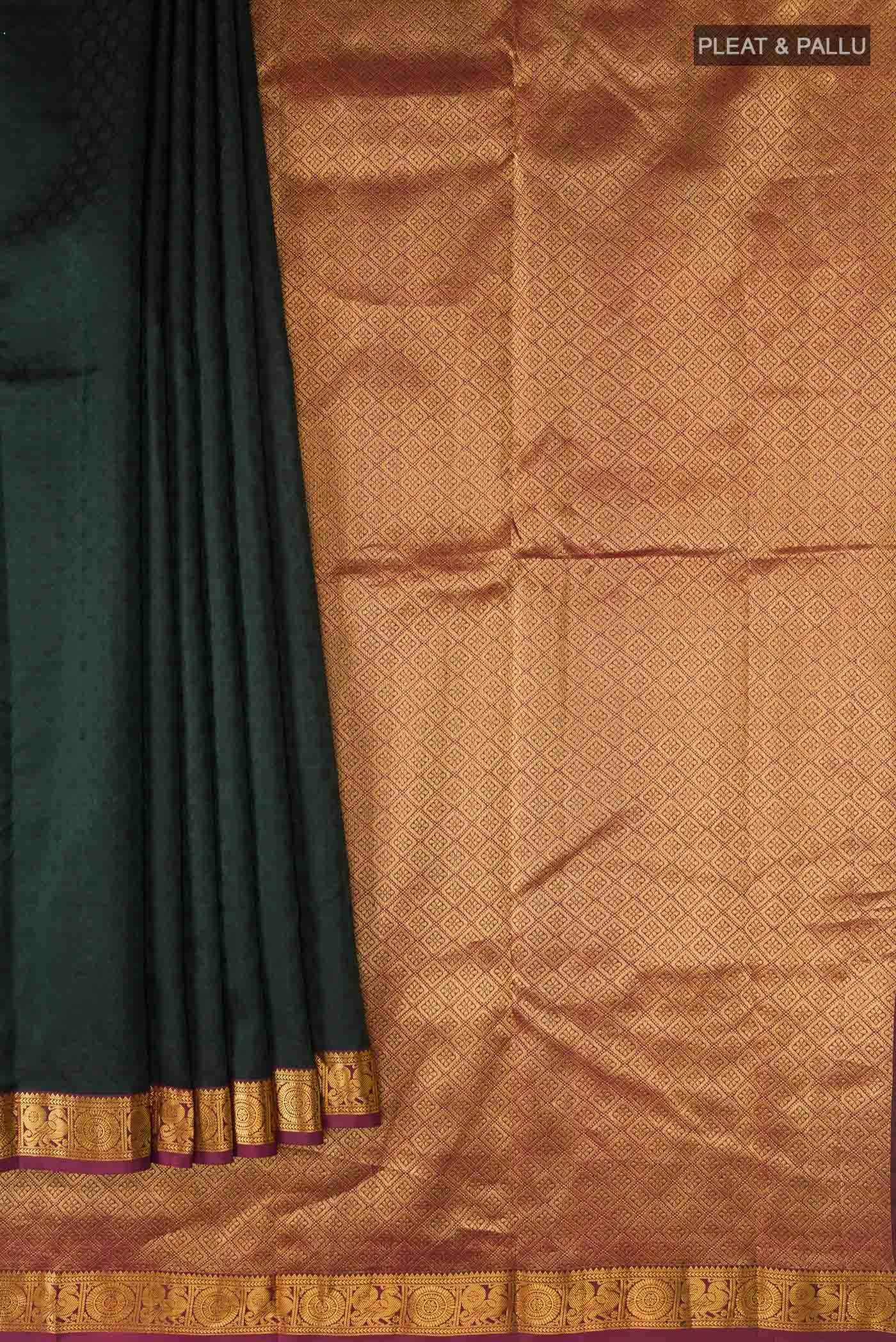 Green Kanchipuram Silk Saree