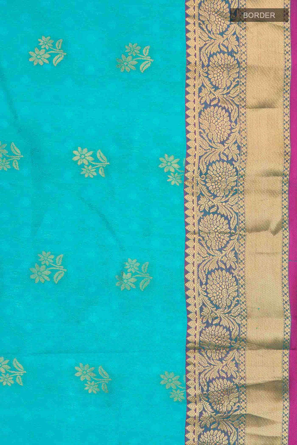 Blue Kanchipuram Silk Saree