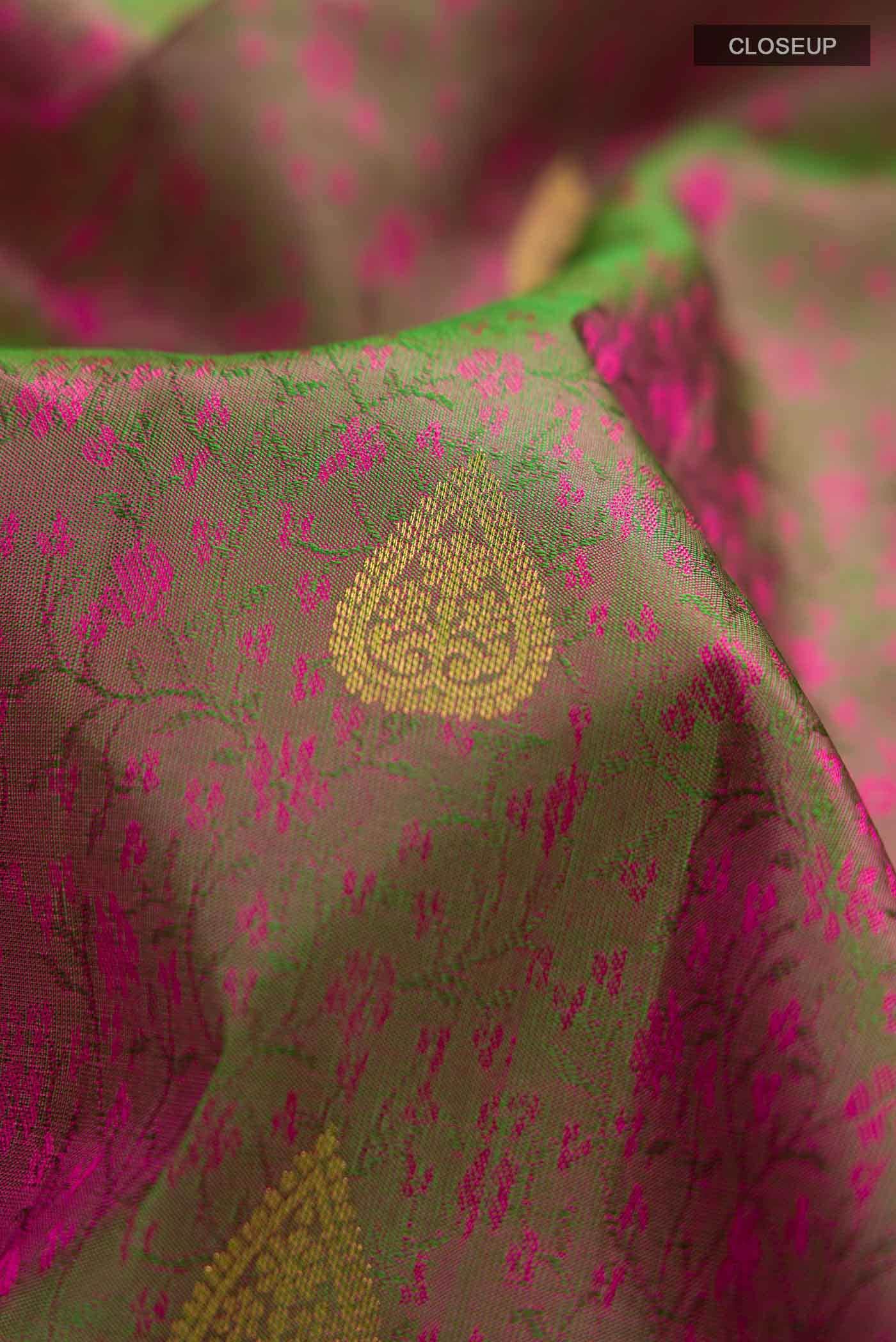 Green Kanchipuram Silk Saree