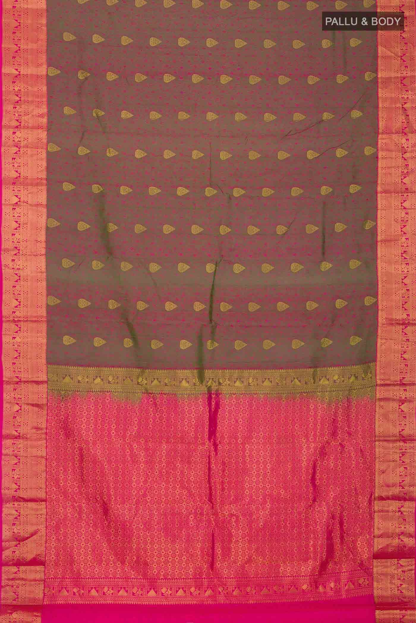 Green Kanchipuram Silk Saree