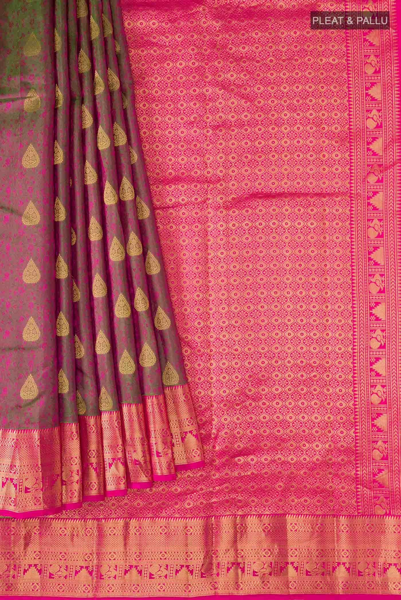 Green Kanchipuram Silk Saree