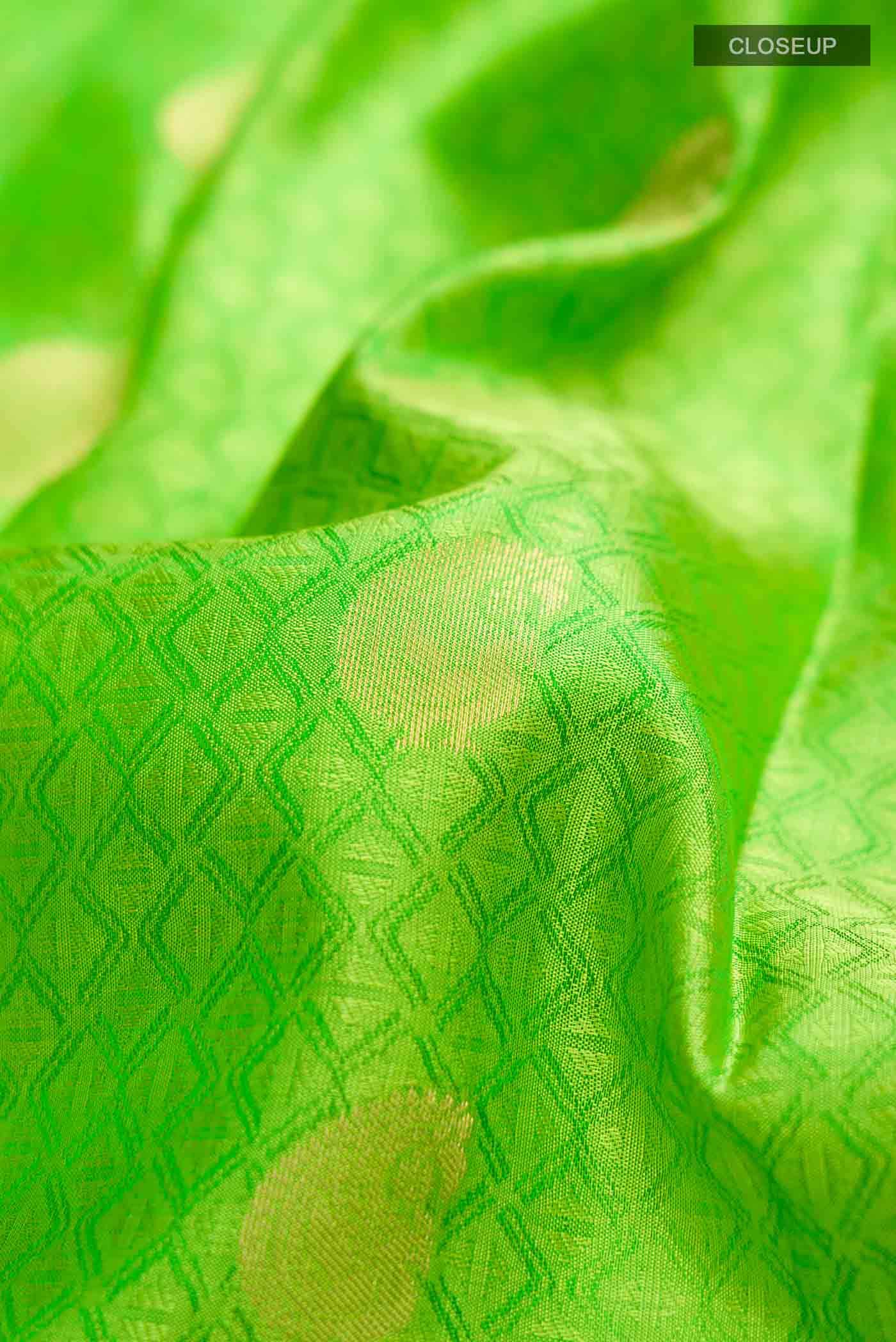 Green Kanchipuram Silk Saree