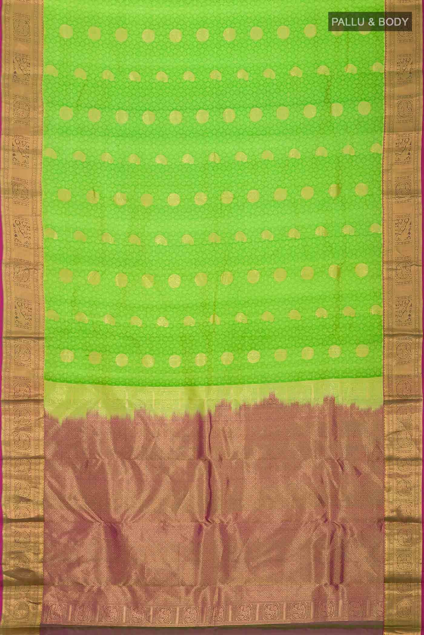 Green Kanchipuram Silk Saree