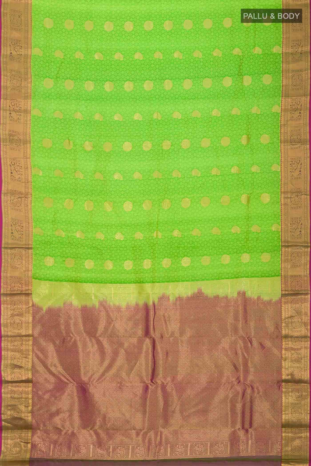 Green Kanchipuram Silk Saree
