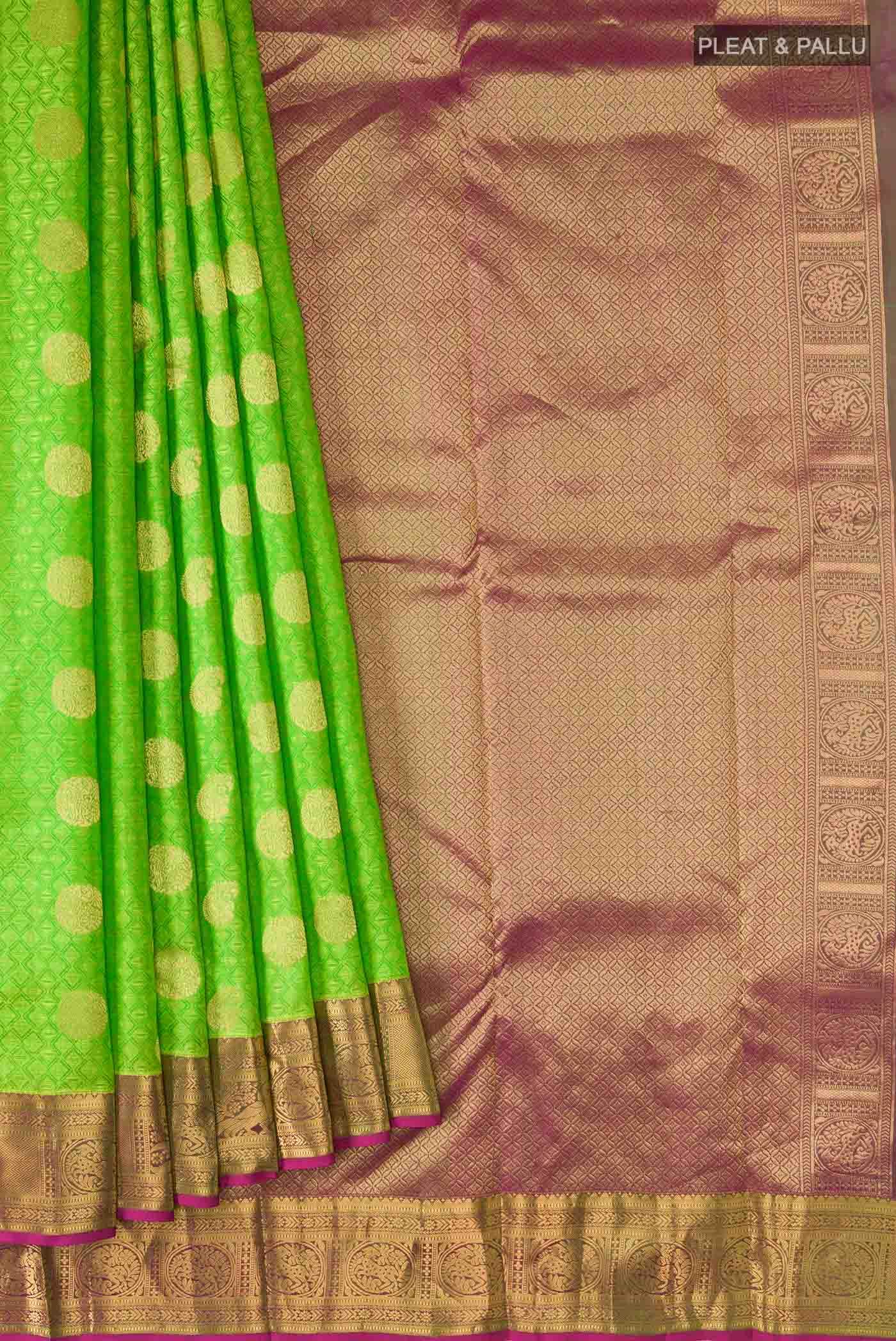 Green Kanchipuram Silk Saree