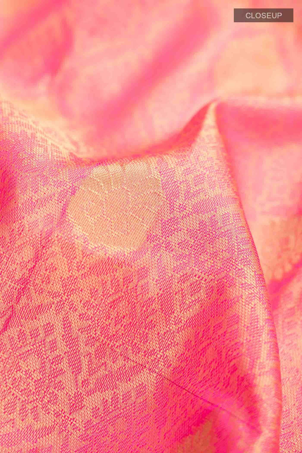 Yellow Kanchipuram Silk Saree