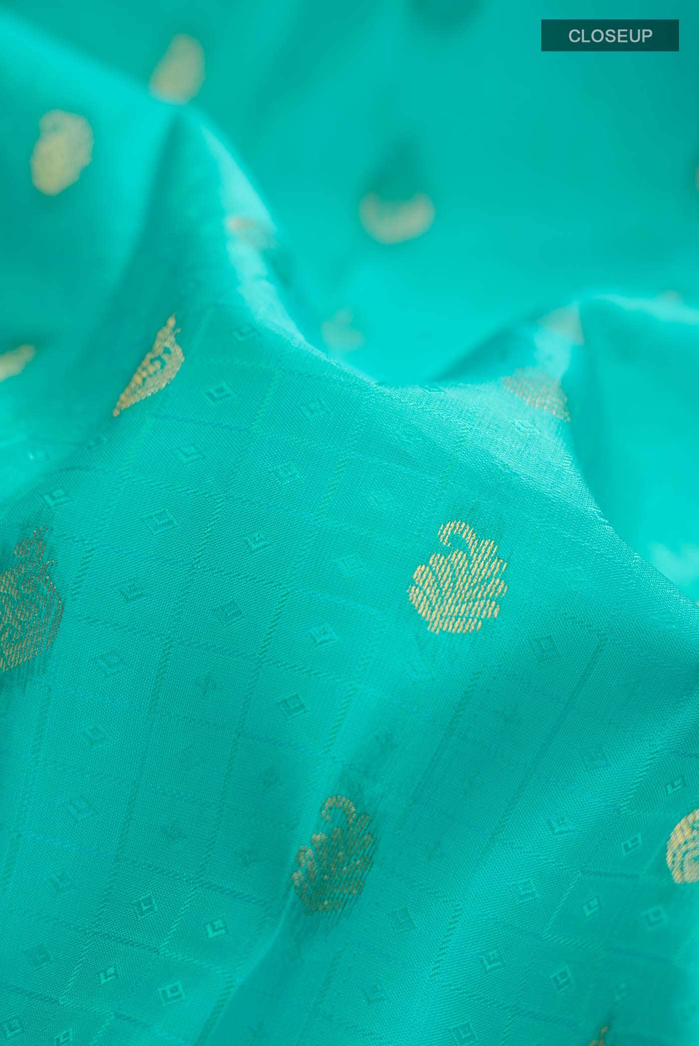 Blue Kanchipuram Silk Saree