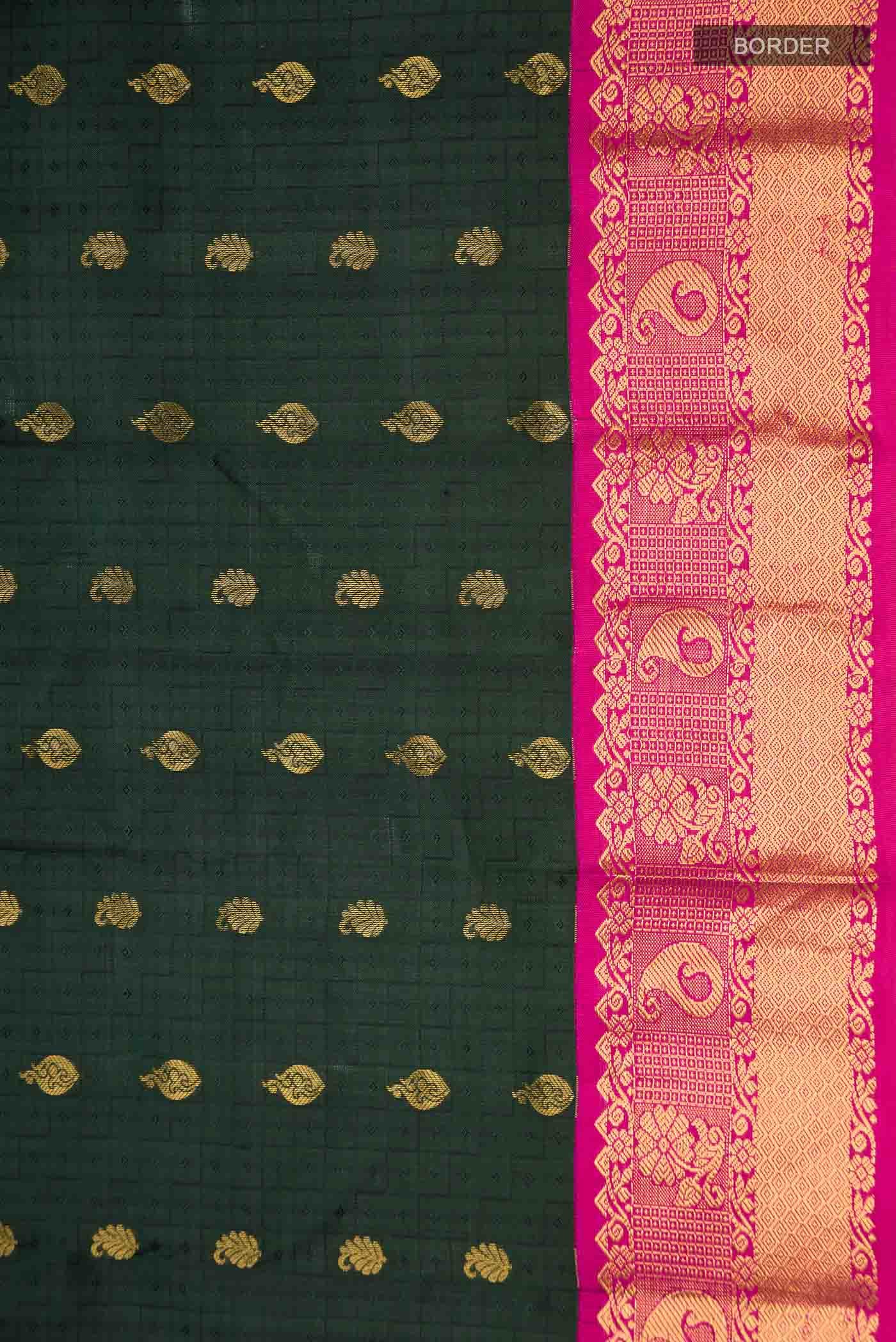 Green Kanchipuram Silk Saree